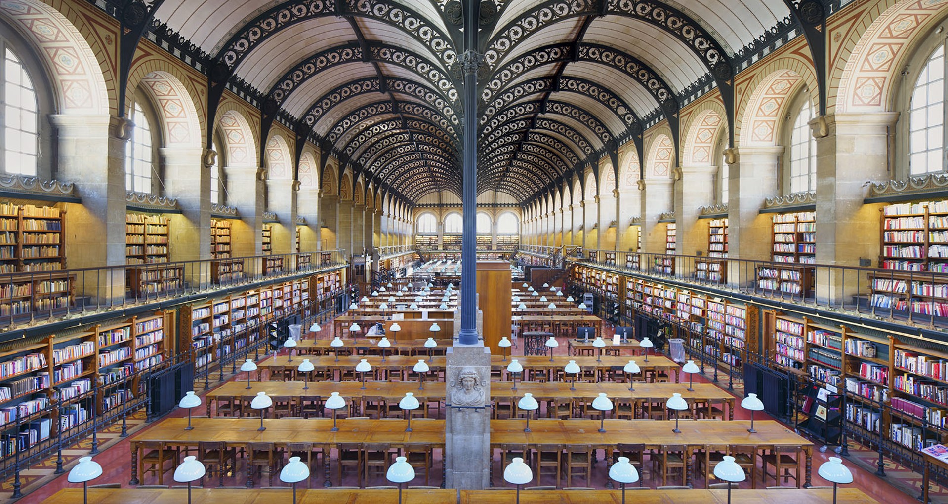 Sainte-Genevieve III Library, Paris by Reinhard Goerner