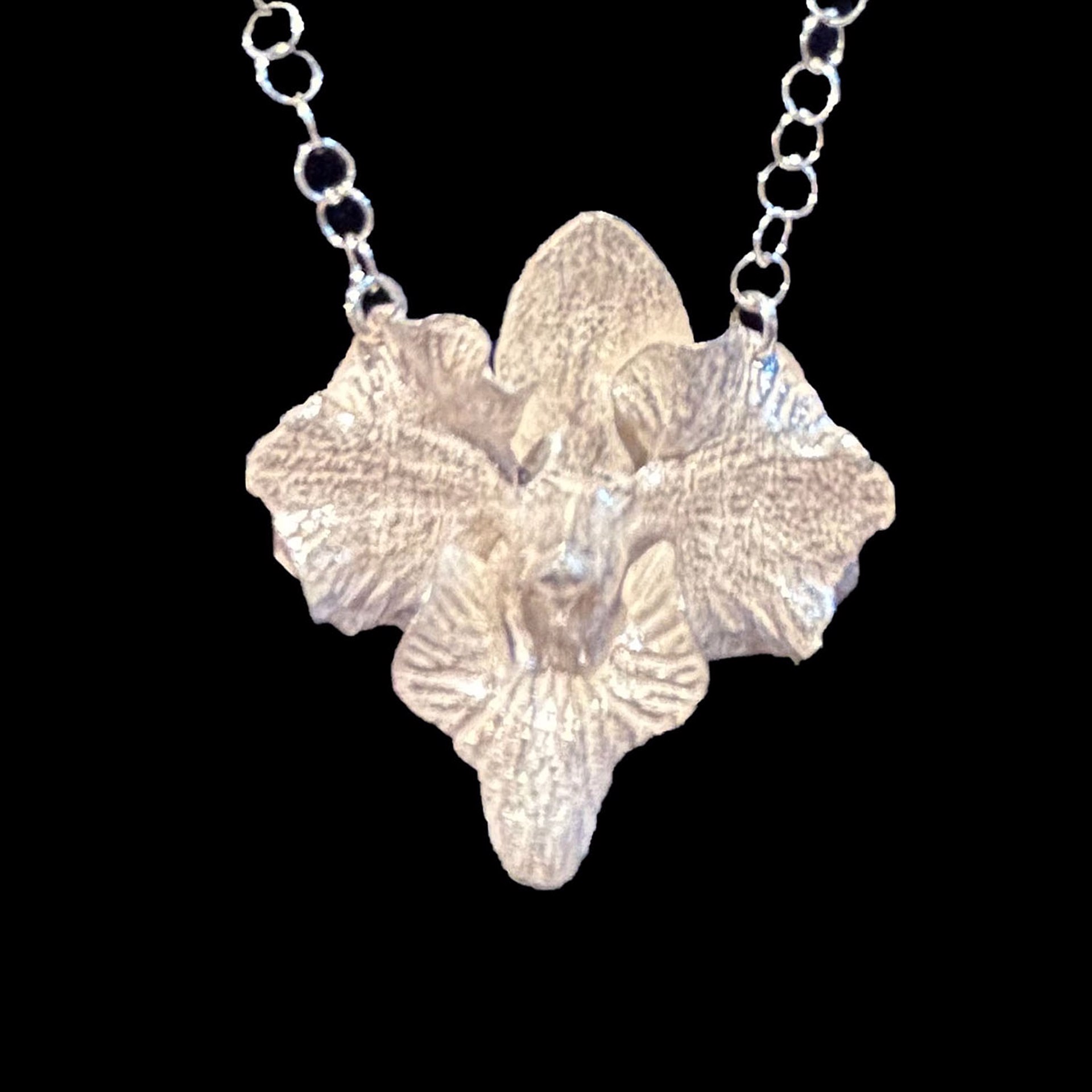 XLG Single Orchid Necklace by Wayne Keeth