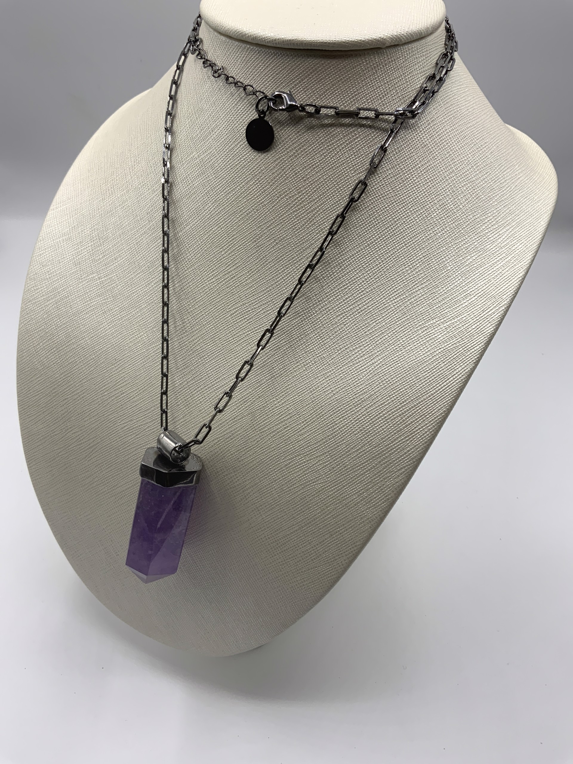 Large Single Point Amethyst by M&Co.