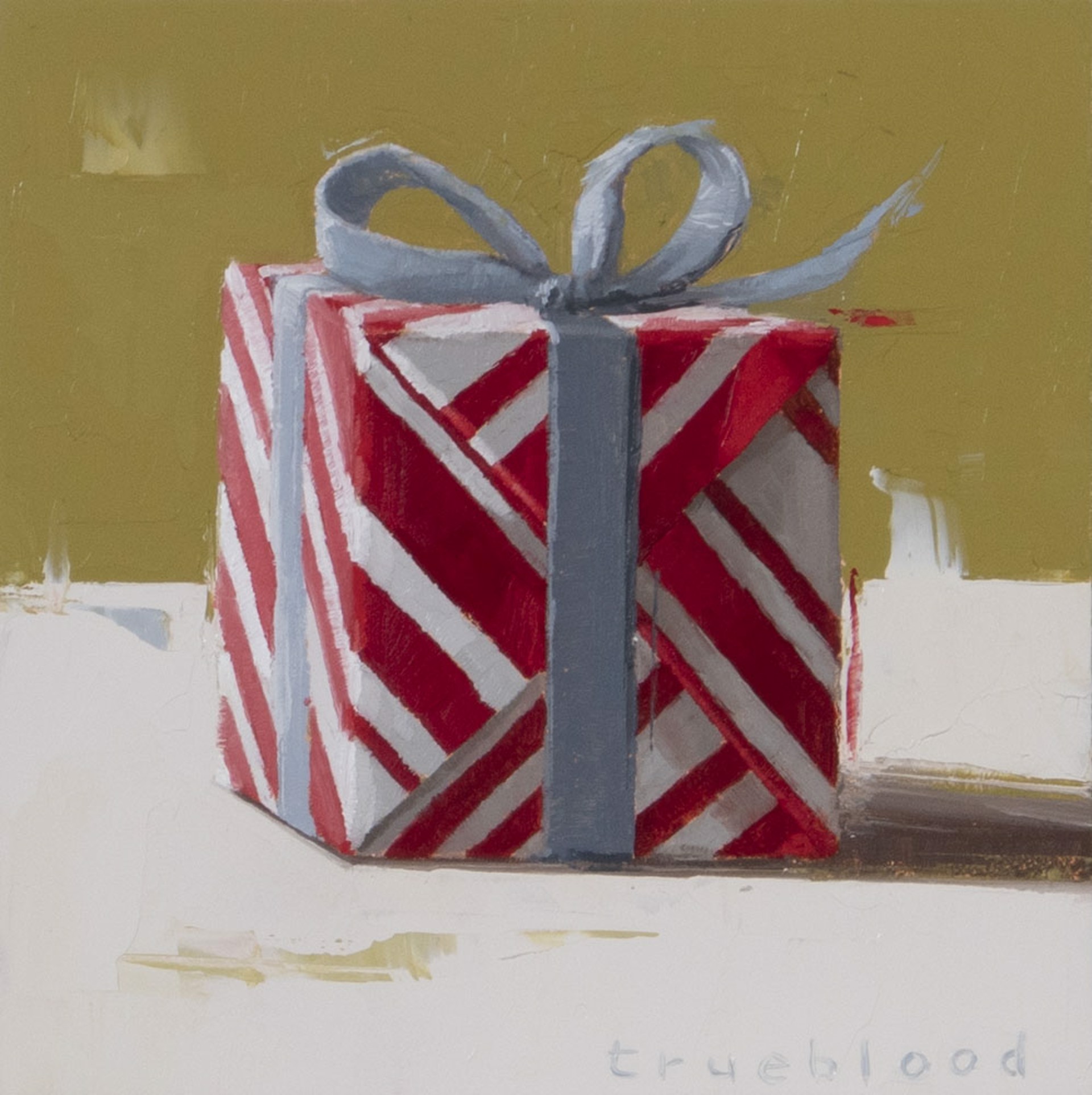 Striped Gift by Megan Trueblood