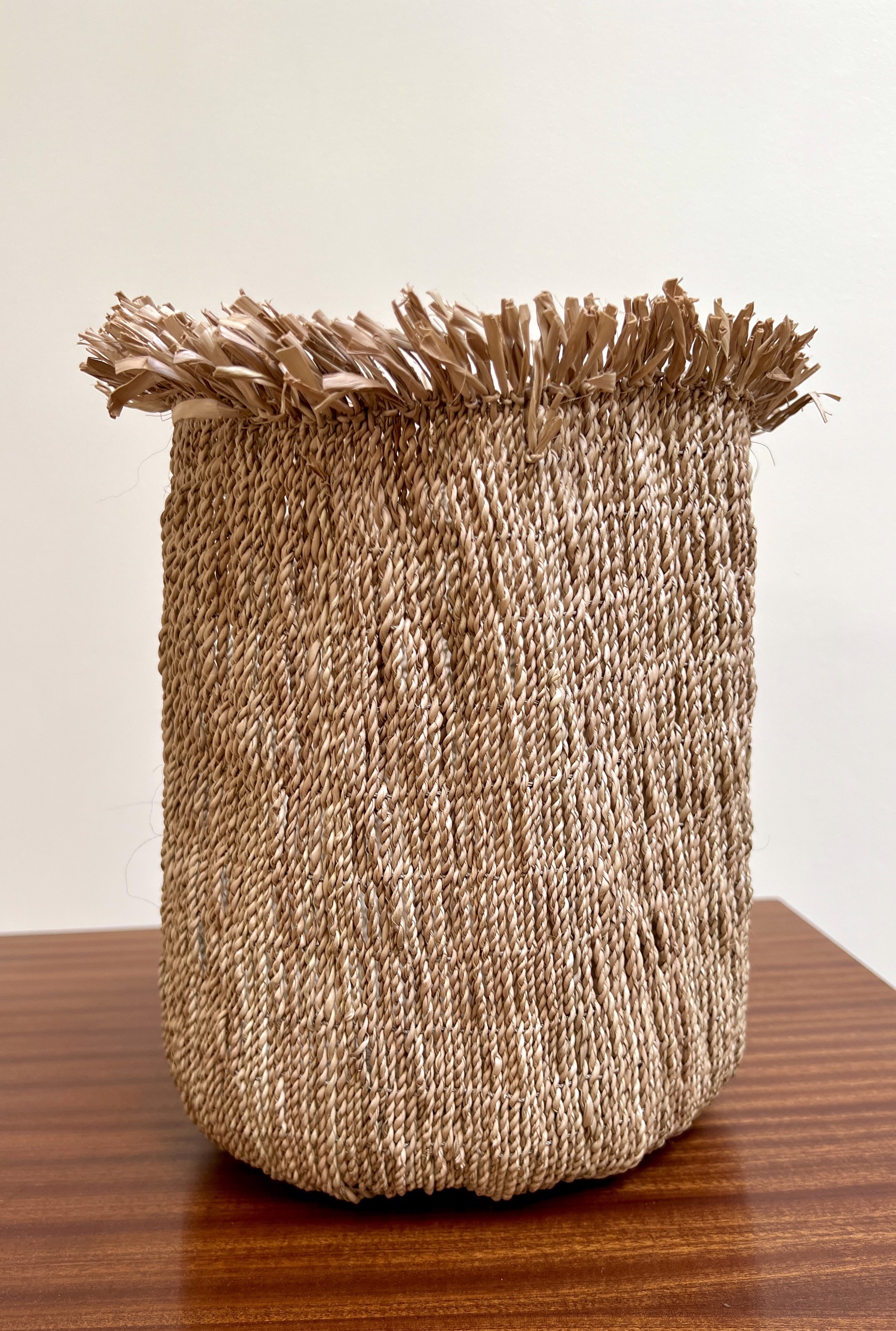 Straw Beer Basket 4 by Omba Arts