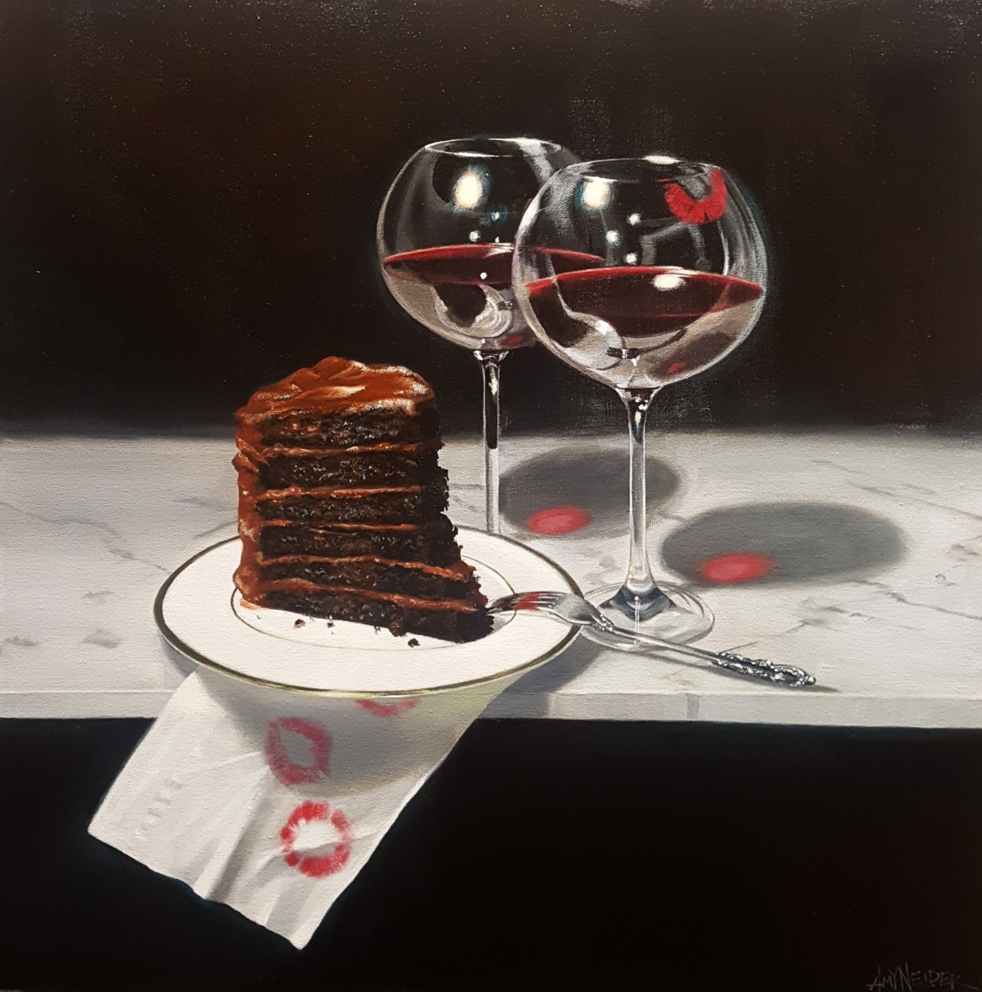Chocolate, Interrupted Again by Amy Nelder