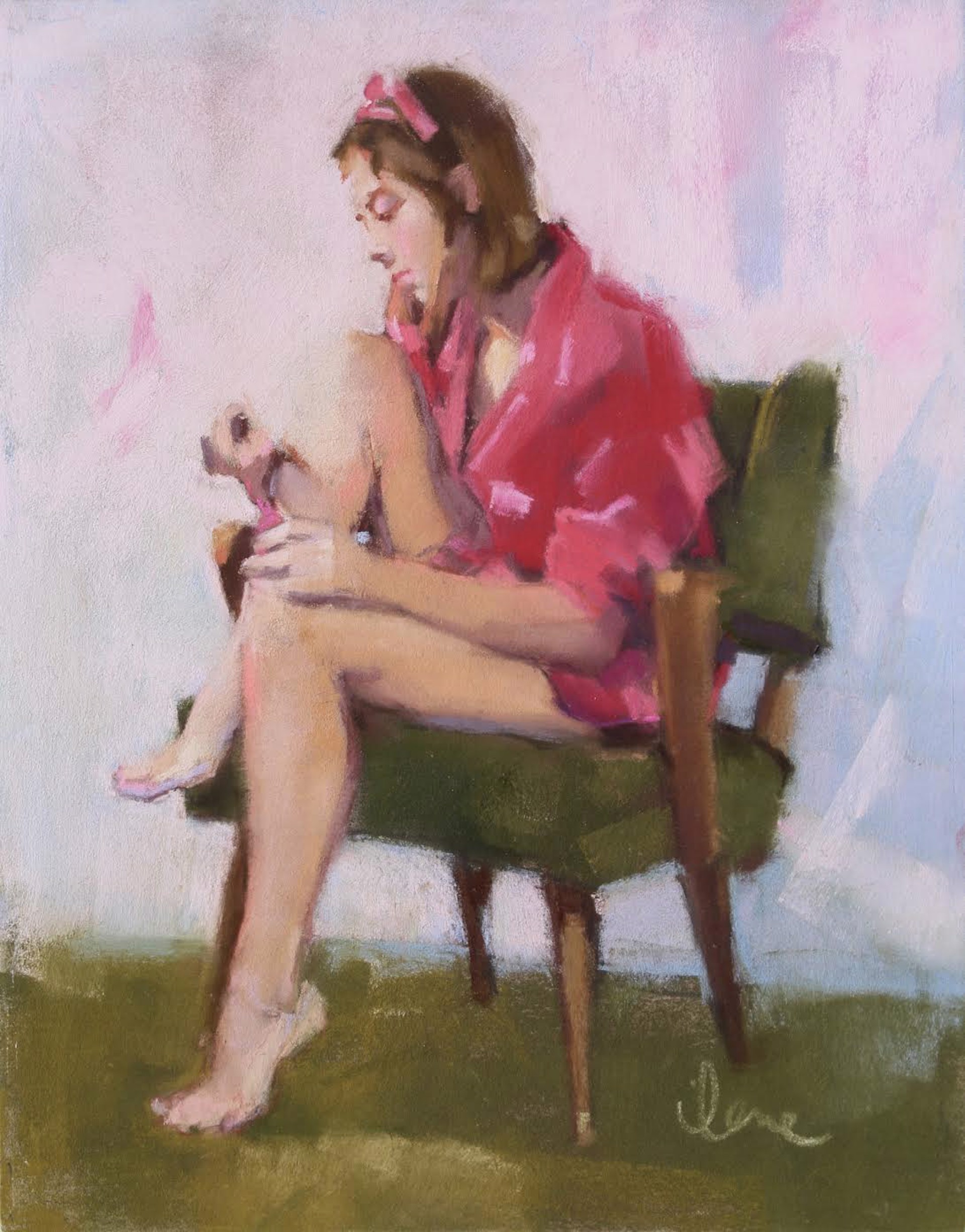 Pink Polish by Ilene Gienger-Stansfield