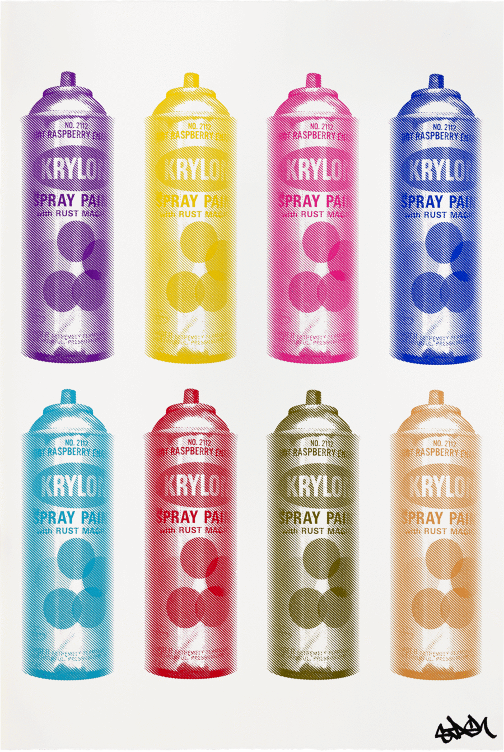 Krylon Series: Many Cans – Multicolor (18/25) by Stash