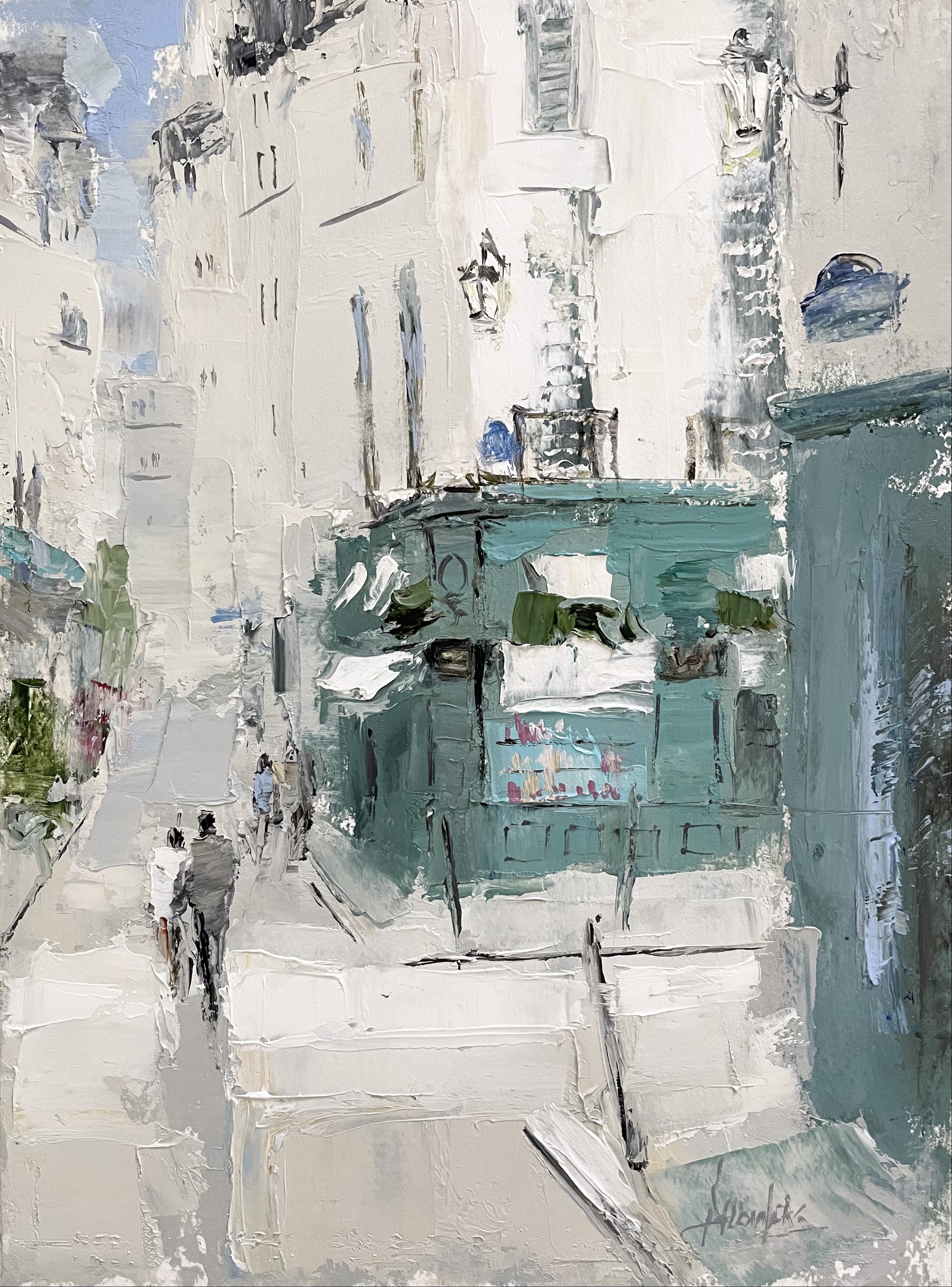 Laduree, Rue Bonaparte, Paris  by Barbara Flowers