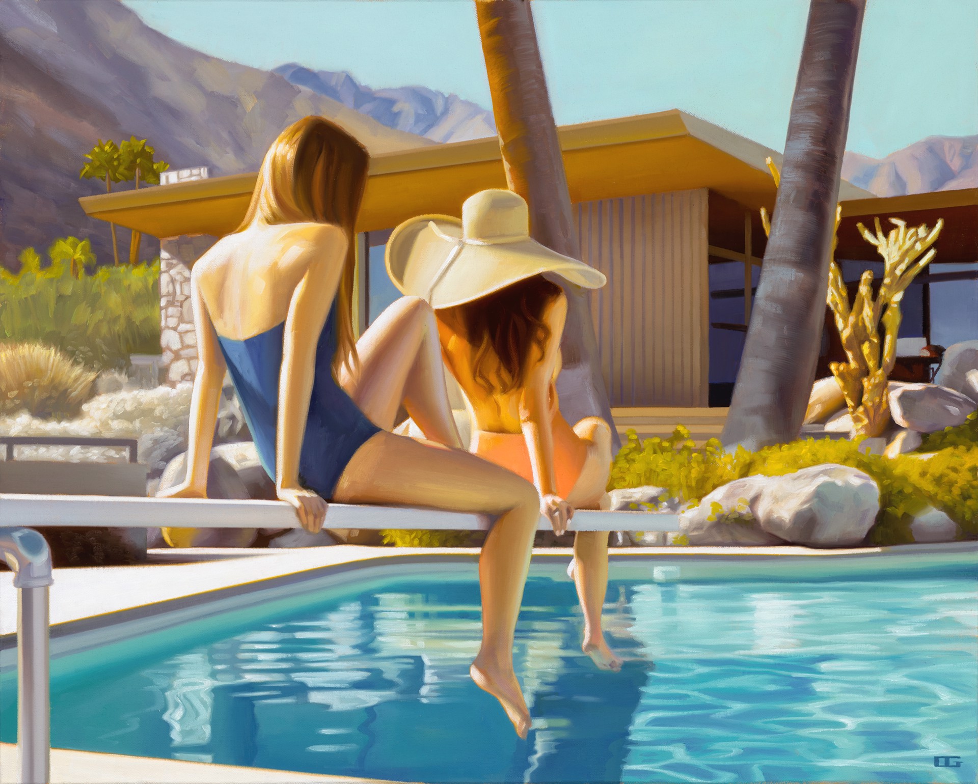 Time for a Dip (S/N) by Carrie Graber