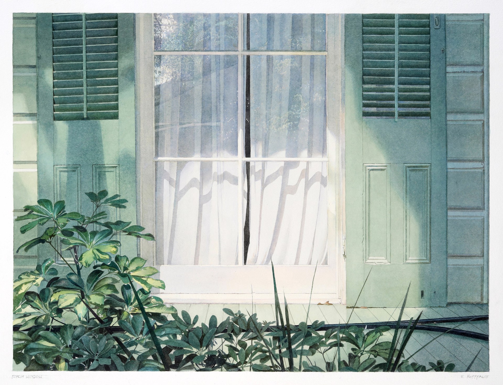 Porch Window by Stephan Hoffpauir