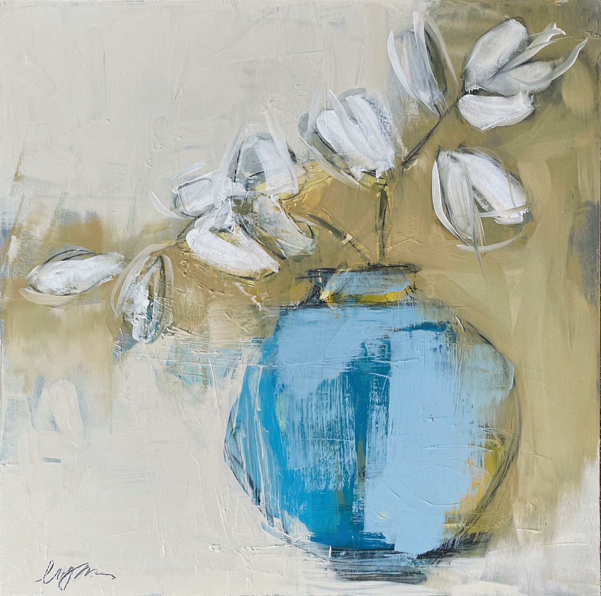 Aqua- ON HOLD by Lynn Johnson