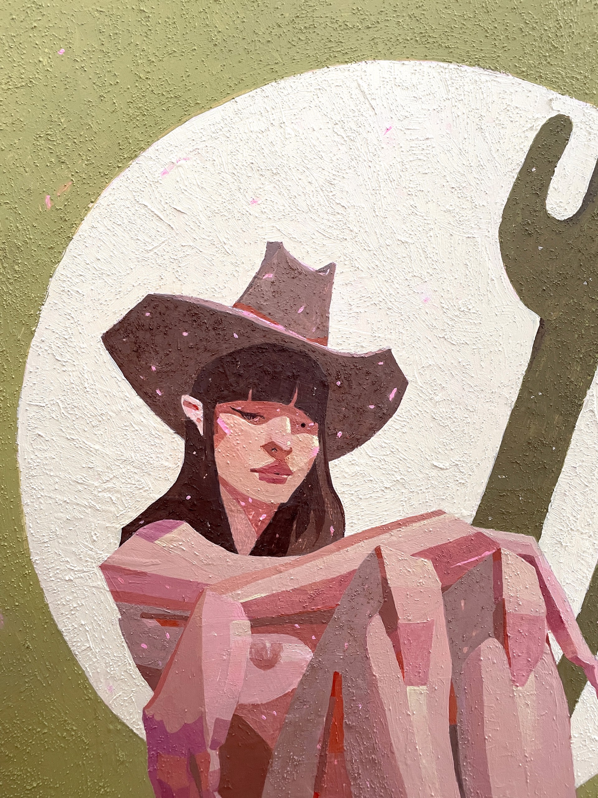 Sad Cowgirl Colorblock by Ruby Roth