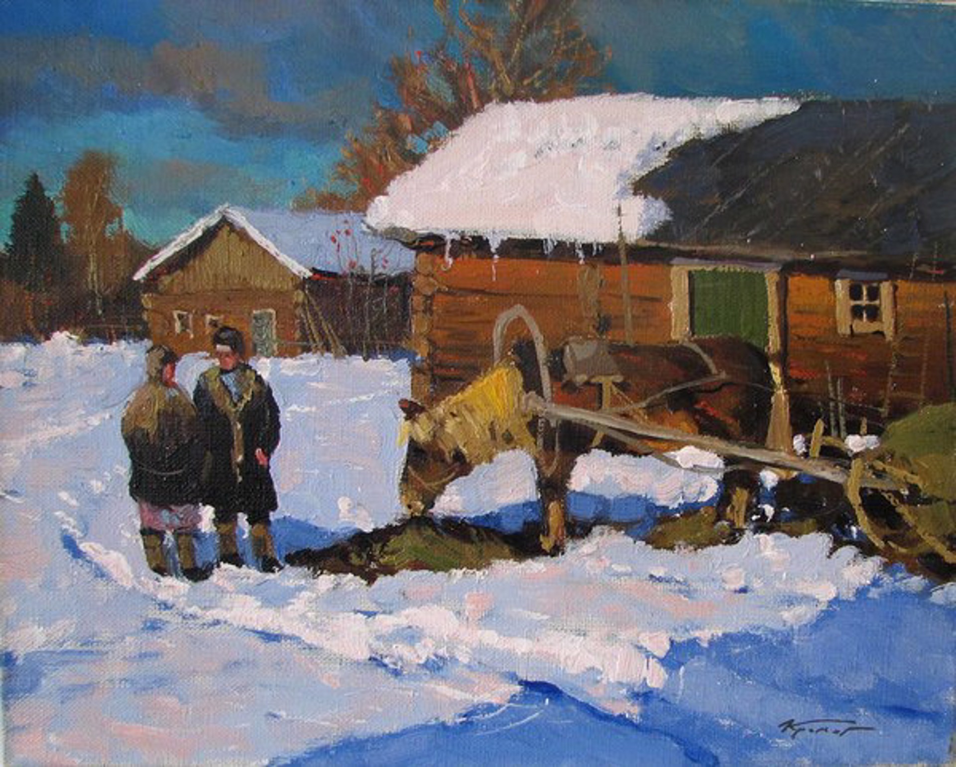 At The Barn by Alexander Kremer