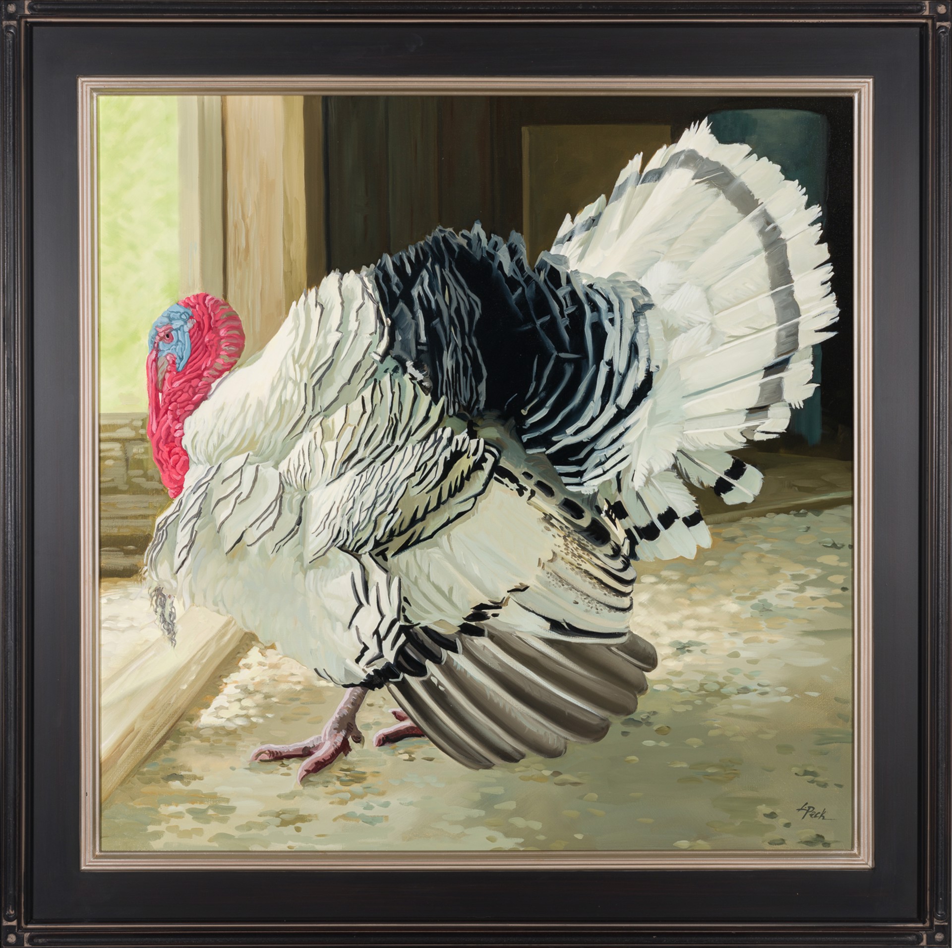 ROYAL PALM TURKEY by Leslie Peck