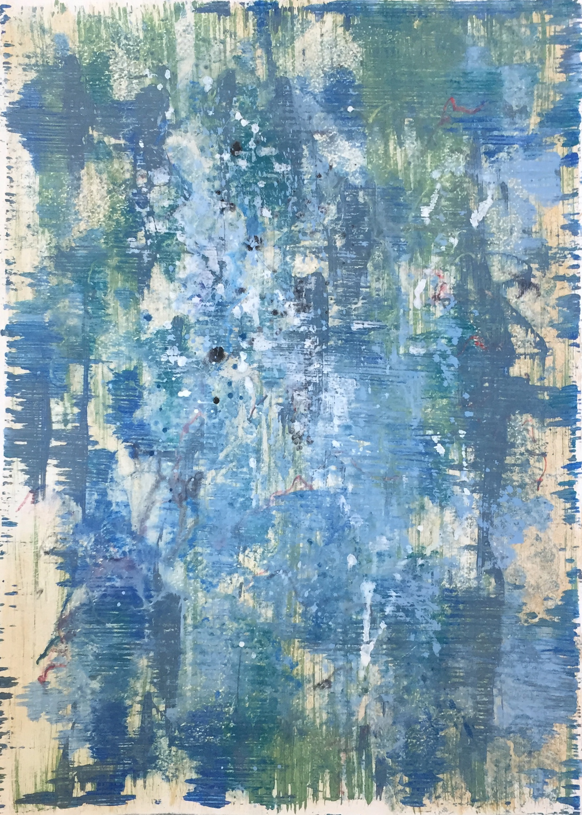 Blue Field I by Carol Pankratz