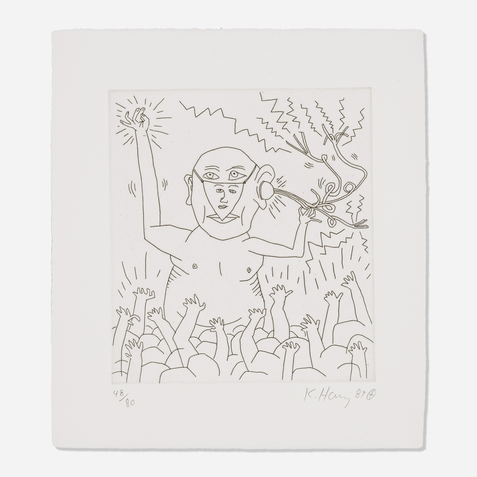 Untitled (from The Valley) by Keith Haring