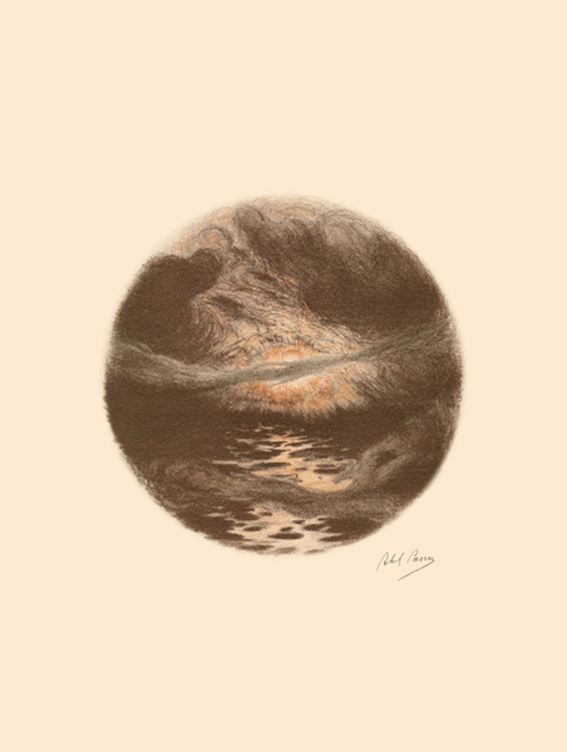 The Spirit of God from the Genesis Portfolio by Abel Pann