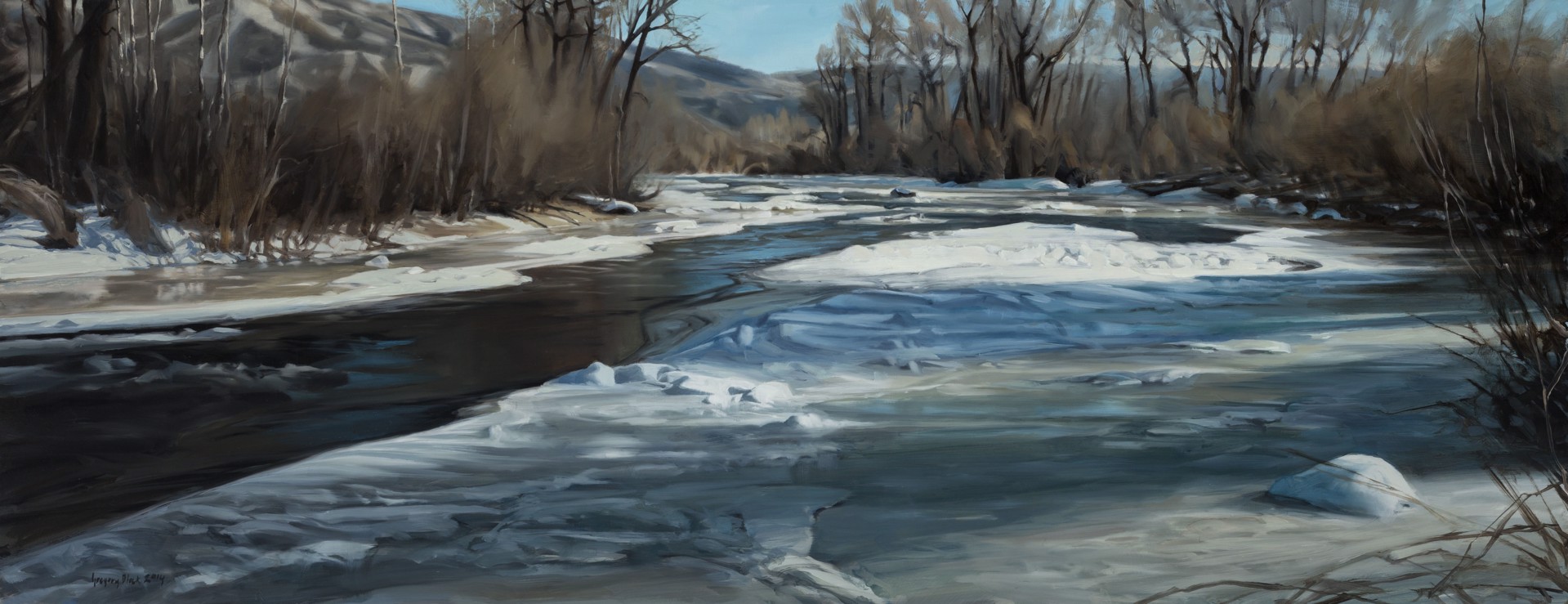 Yampa River Early Spring by Gregory Block