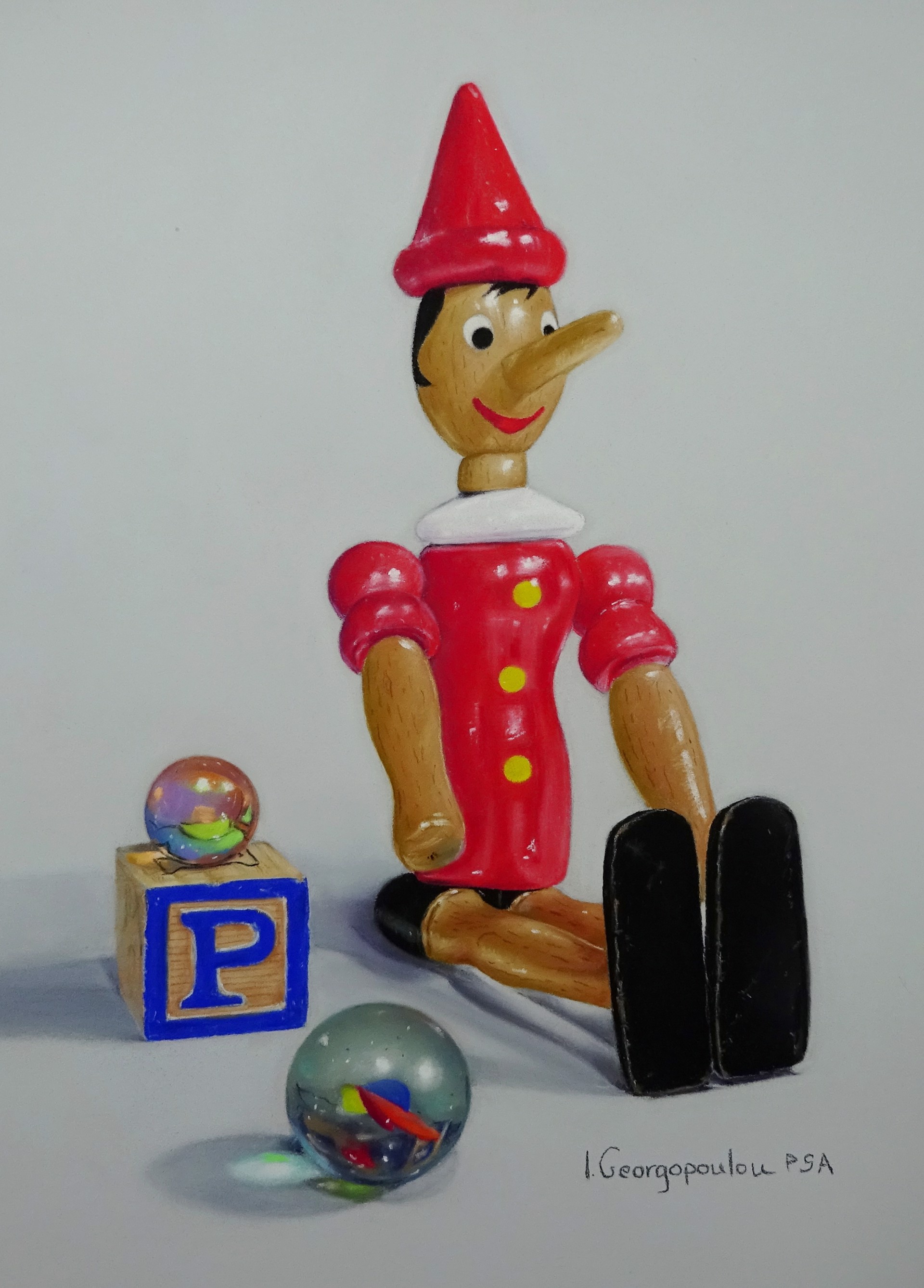 P is for Pinocchio by Irene Georgopoulou