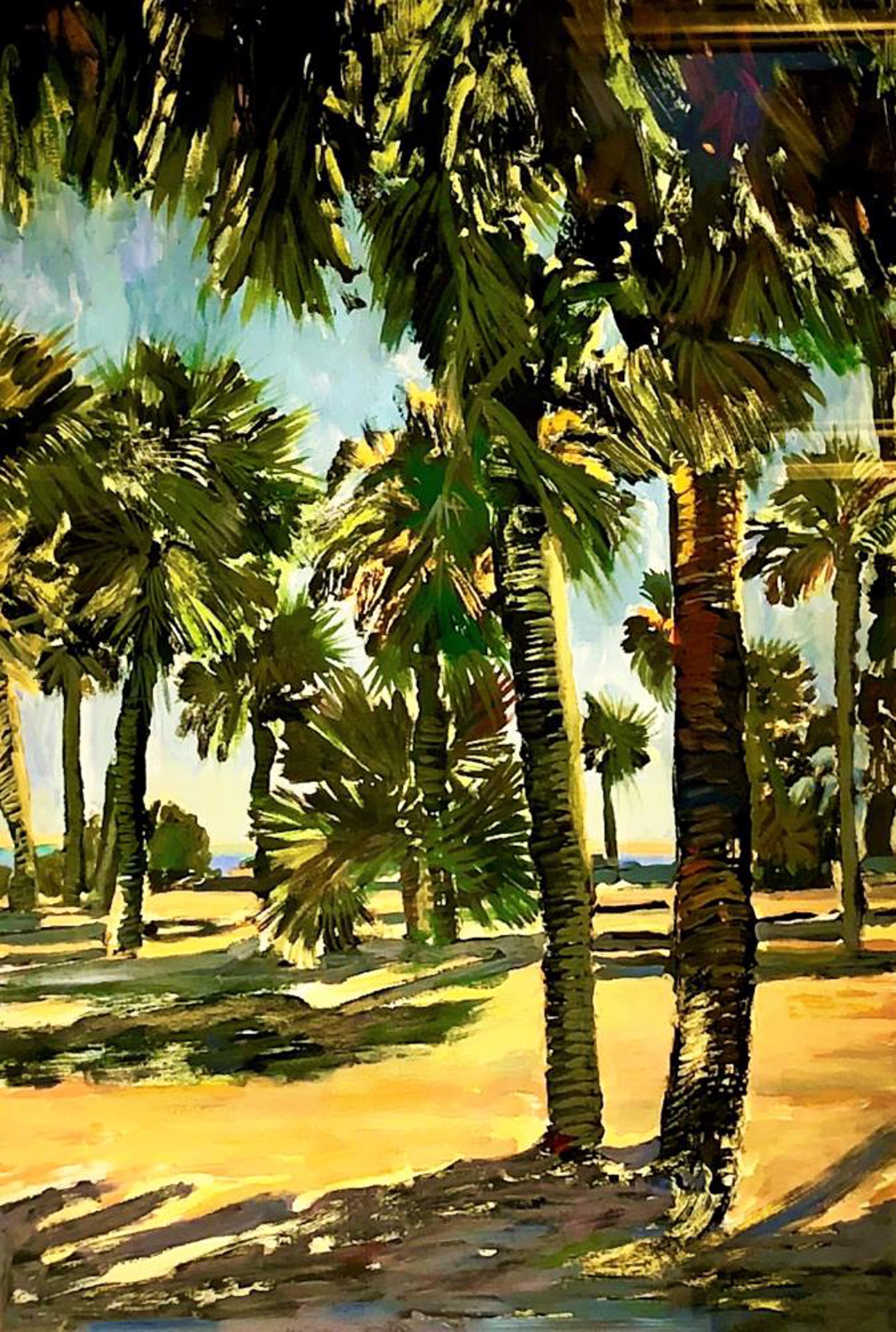 Trees at the Beach by Margaret Petterson