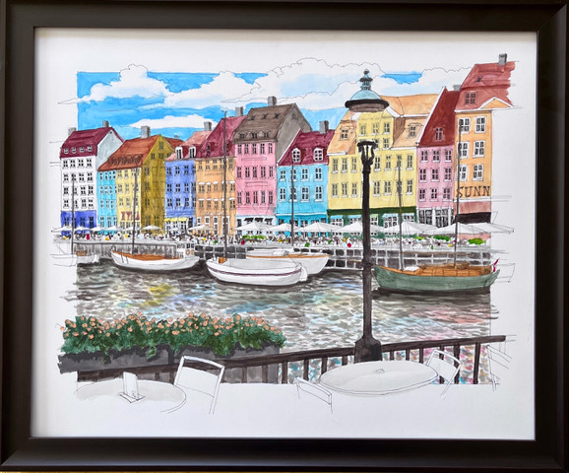 Strömma Canal, Copenhagen by Kenneth Vonderberg