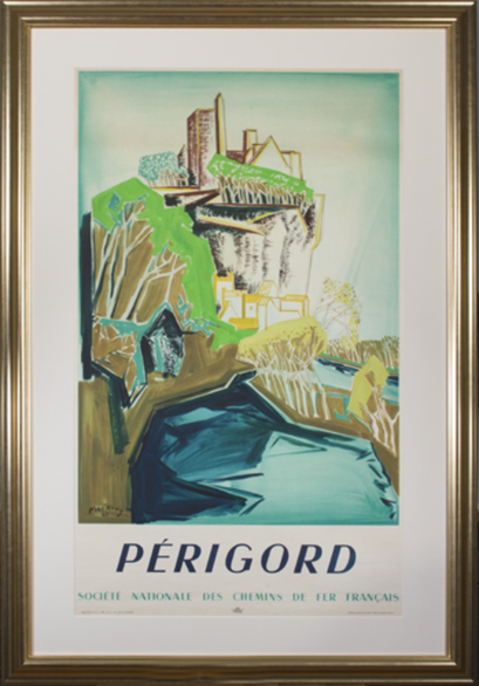 Perigord (Societe Nationale des Chemins de Fer Francais) by Eduoard Georges Mac'Avoy (French)