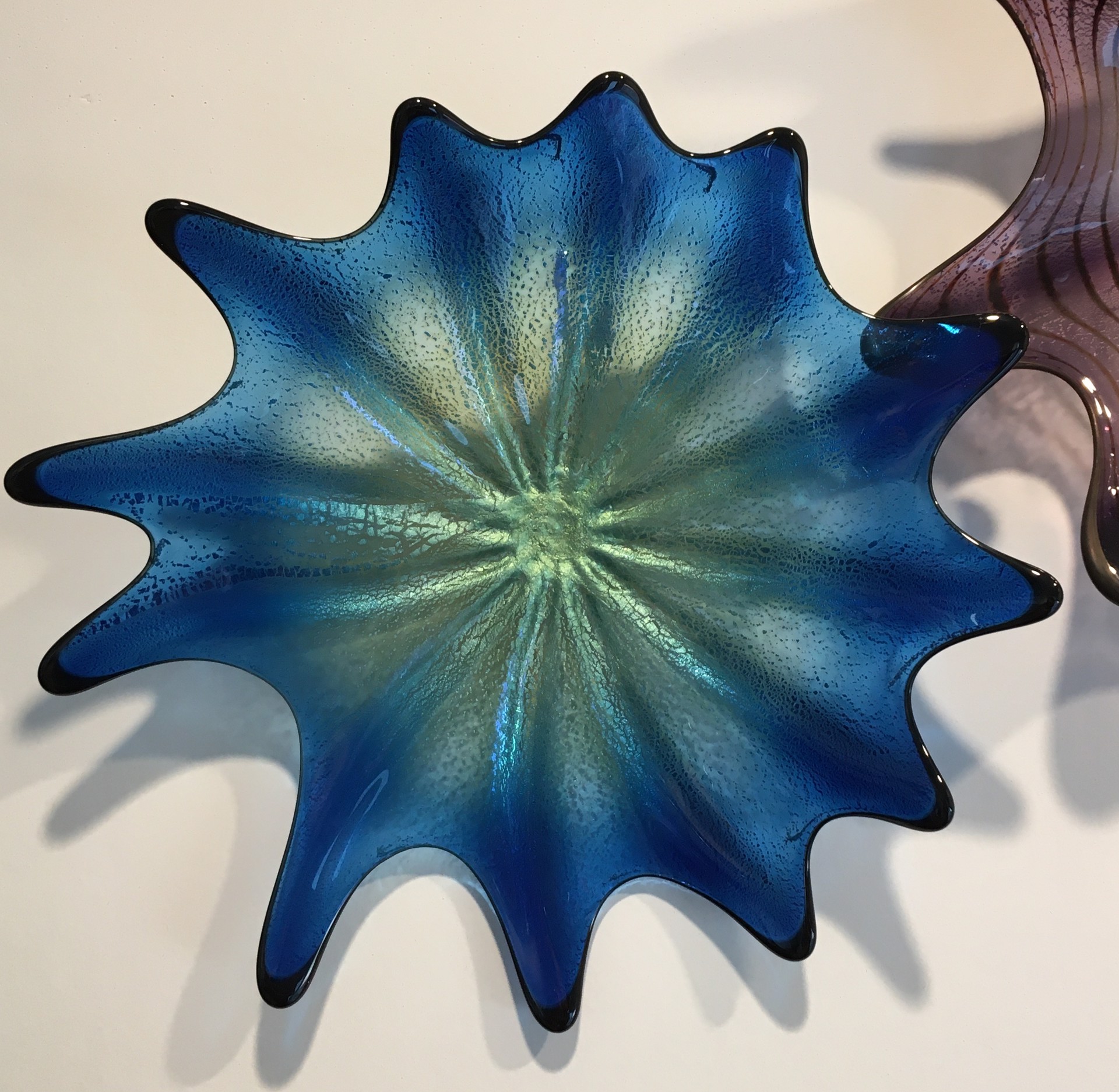 Capri plate (Petite) by Seattle Glassblowing Studio