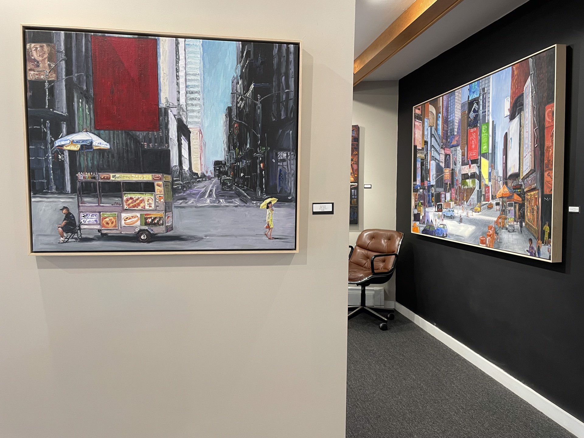 TIMES SQUARE NYC B to A  by TED KELLER