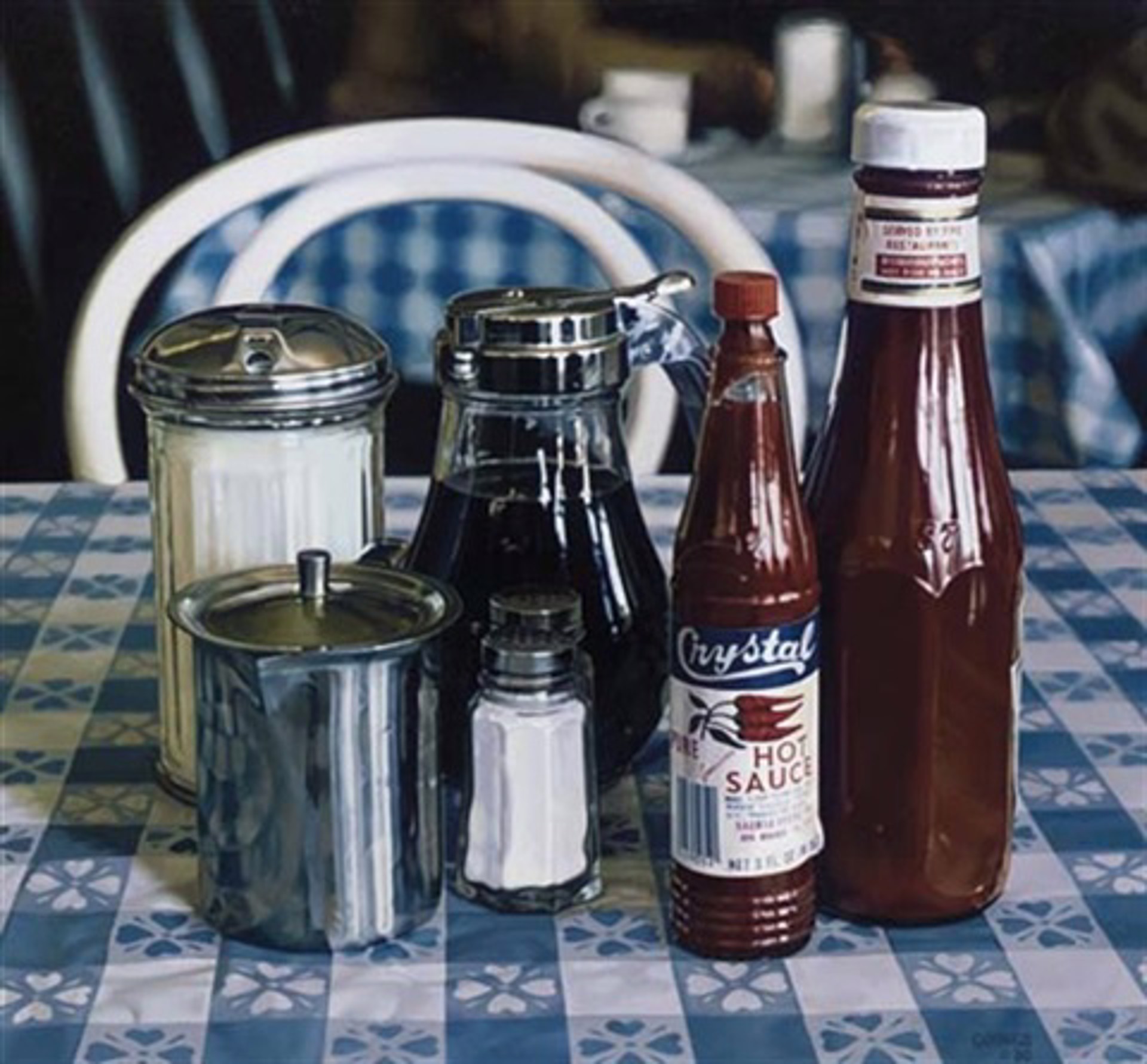 Still Life with Hot Sauce by Ralph Goings