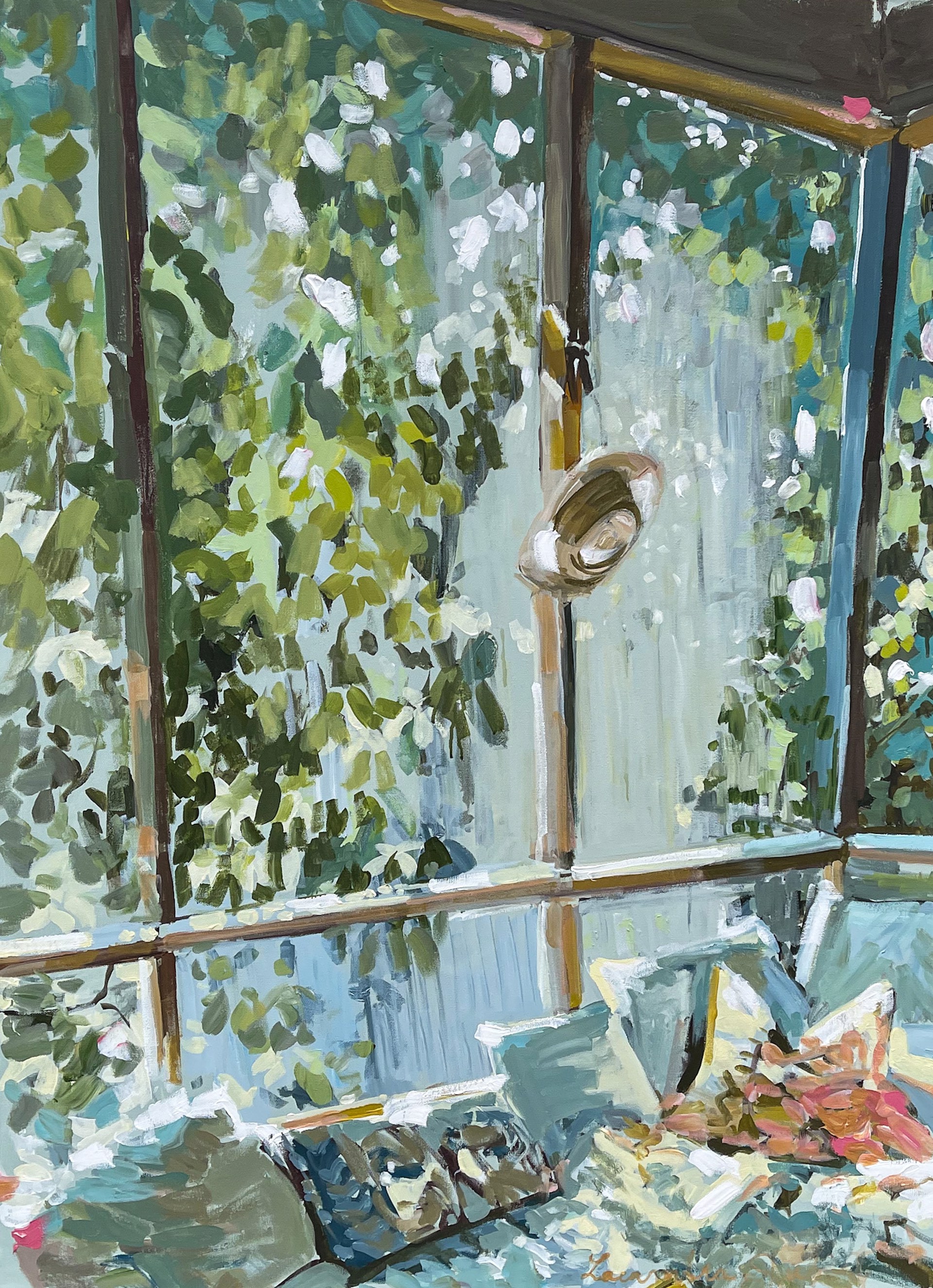 The Screened Porch by Laura Lacambra Shubert