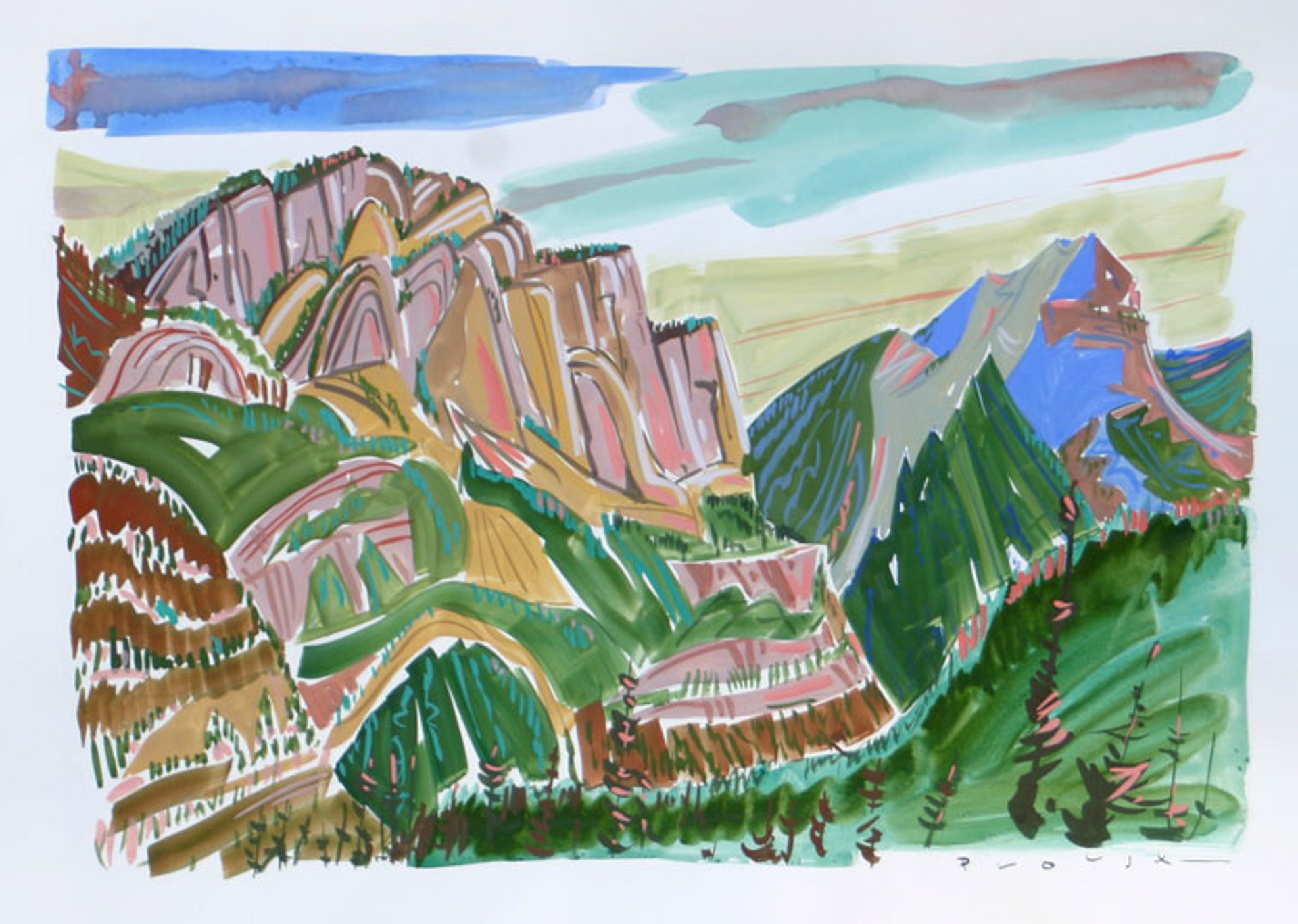 Ashlar Ridge by Rod Prouse