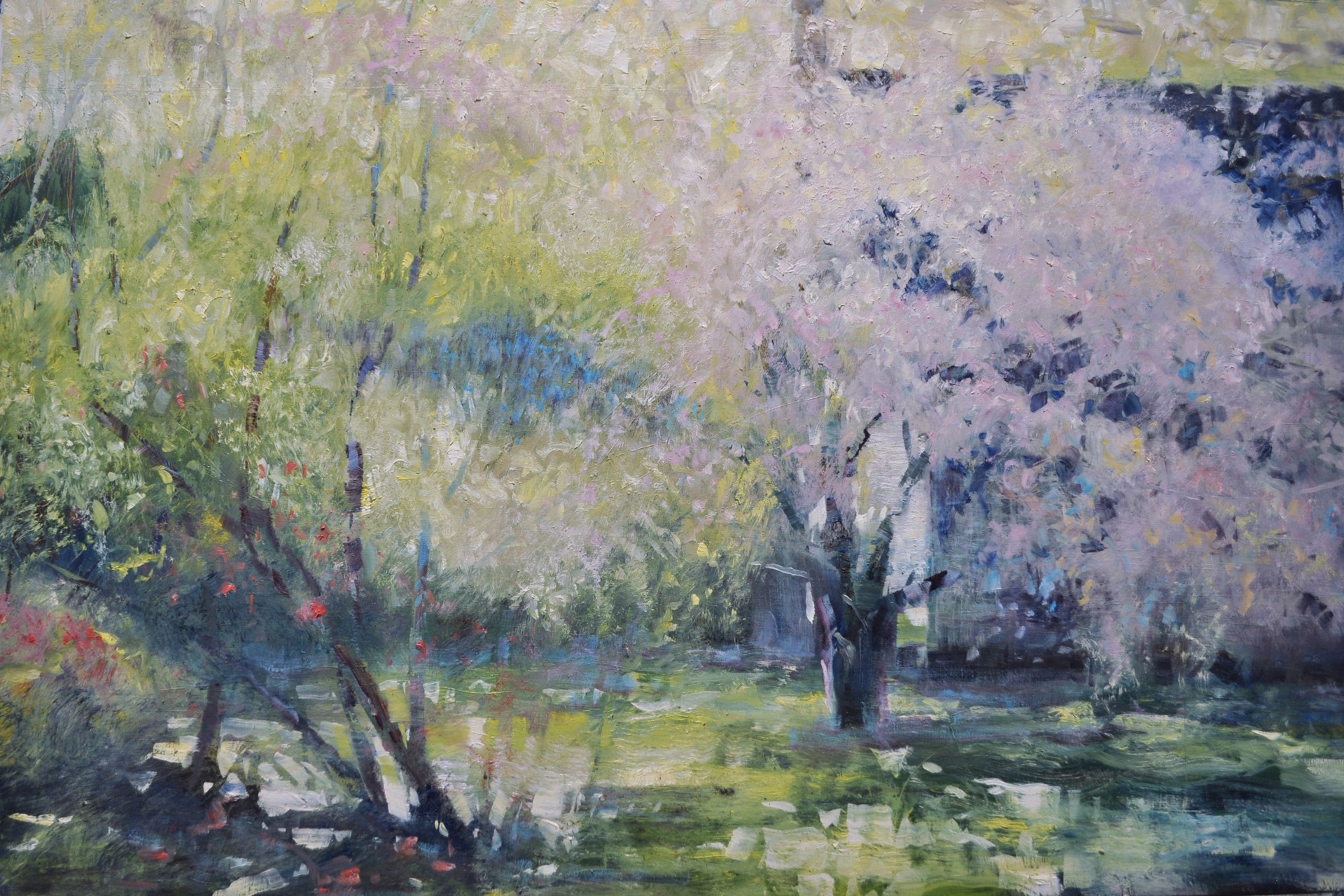 Expressionist Spring by David Dunlop