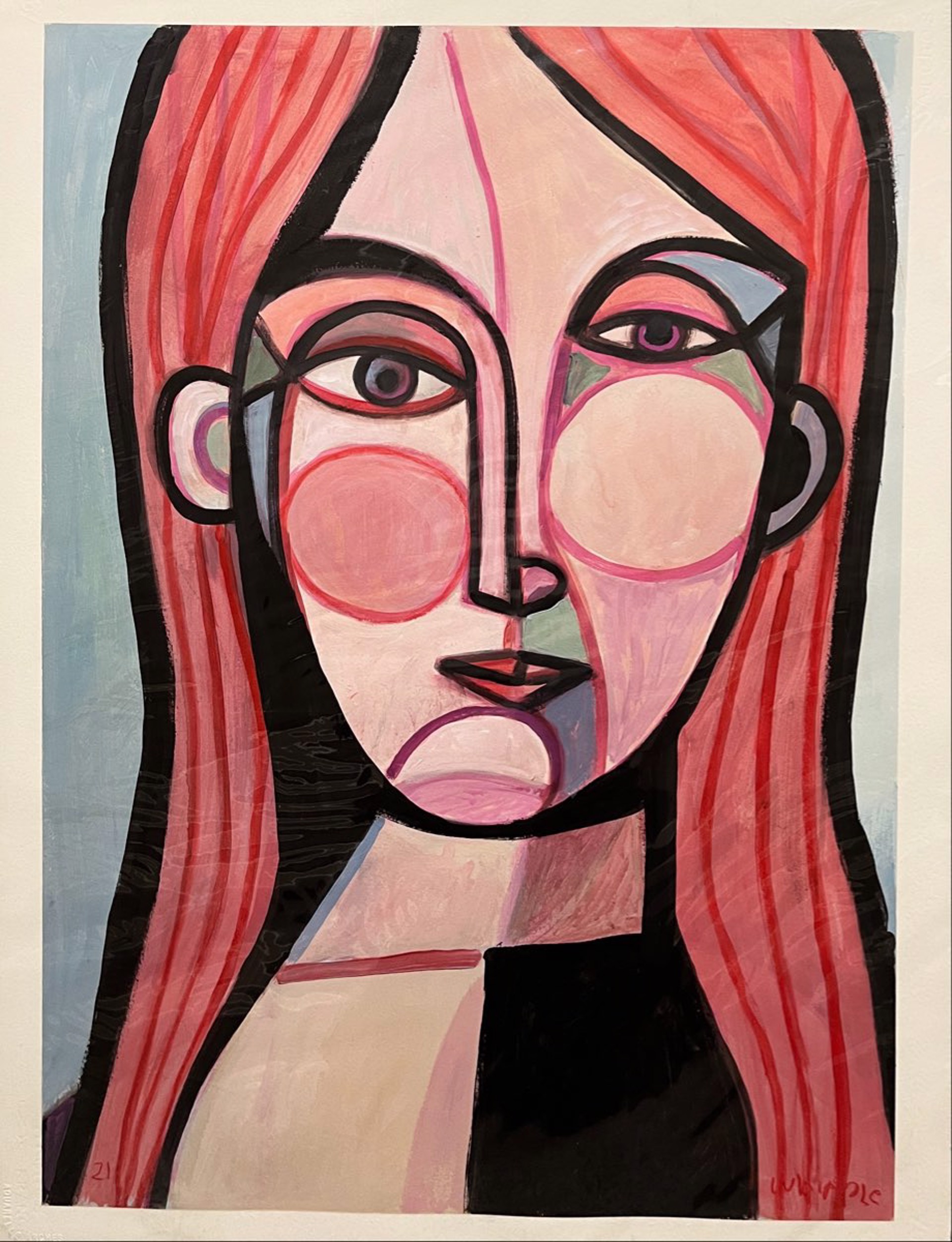 Scarlet (Unframed) by John Whipple