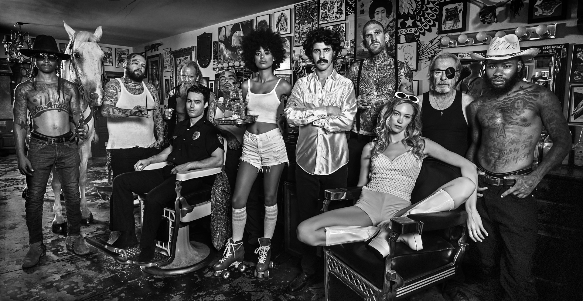 The Barber off Fairfax by David Yarrow