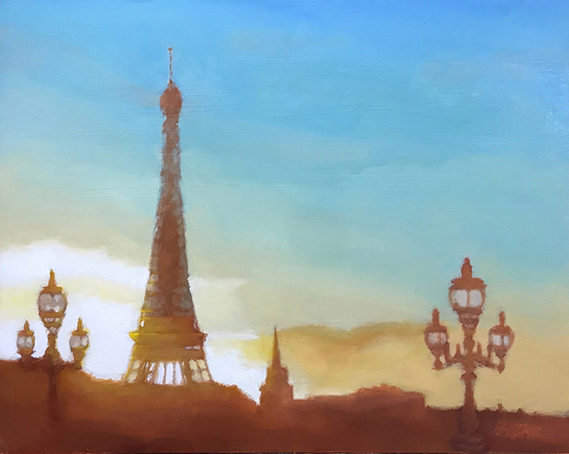 Parisienne Sunset by Dan Graziano
