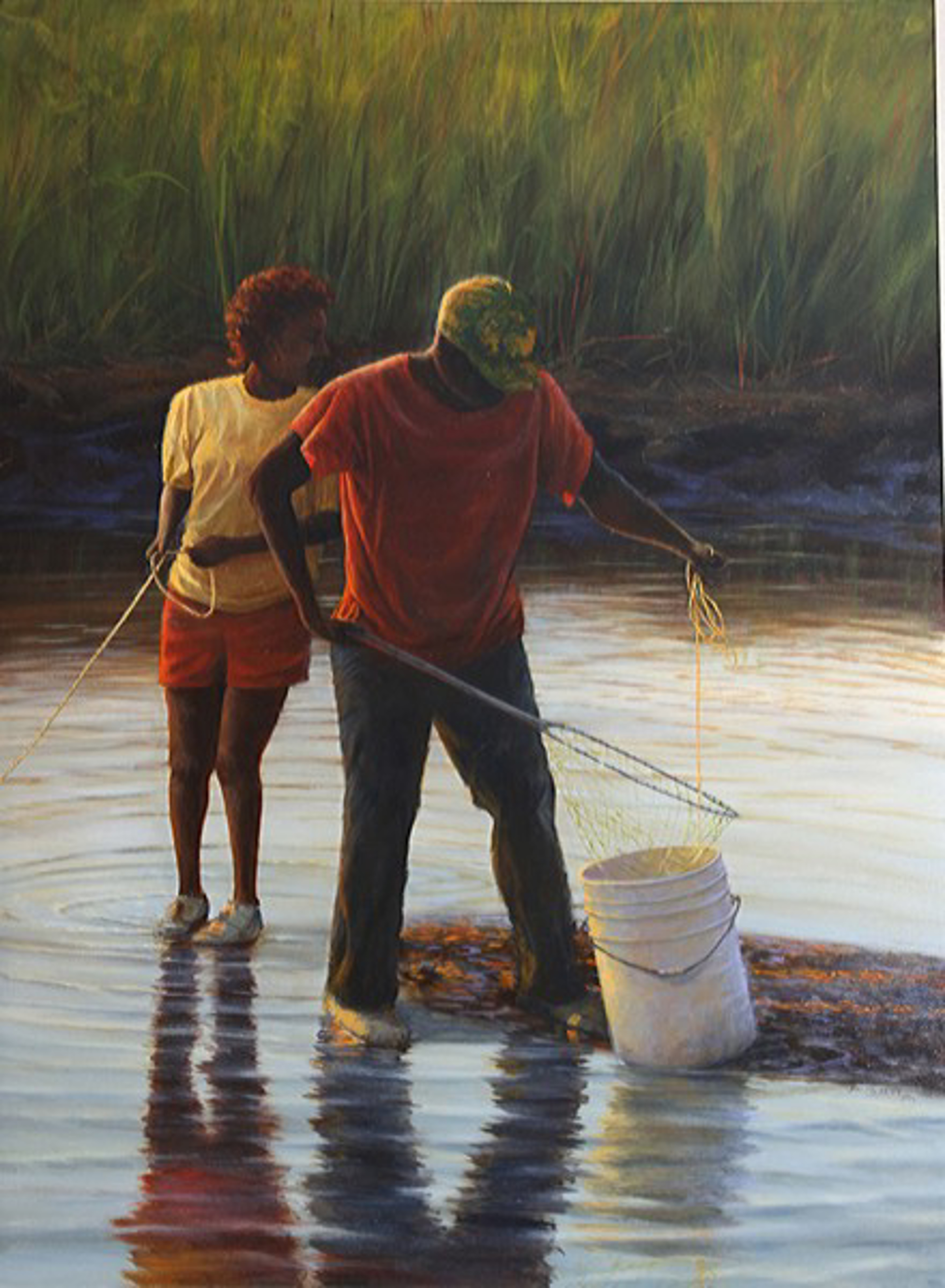 Evening Crabbers by Douglas Grier -- Giclee Prints