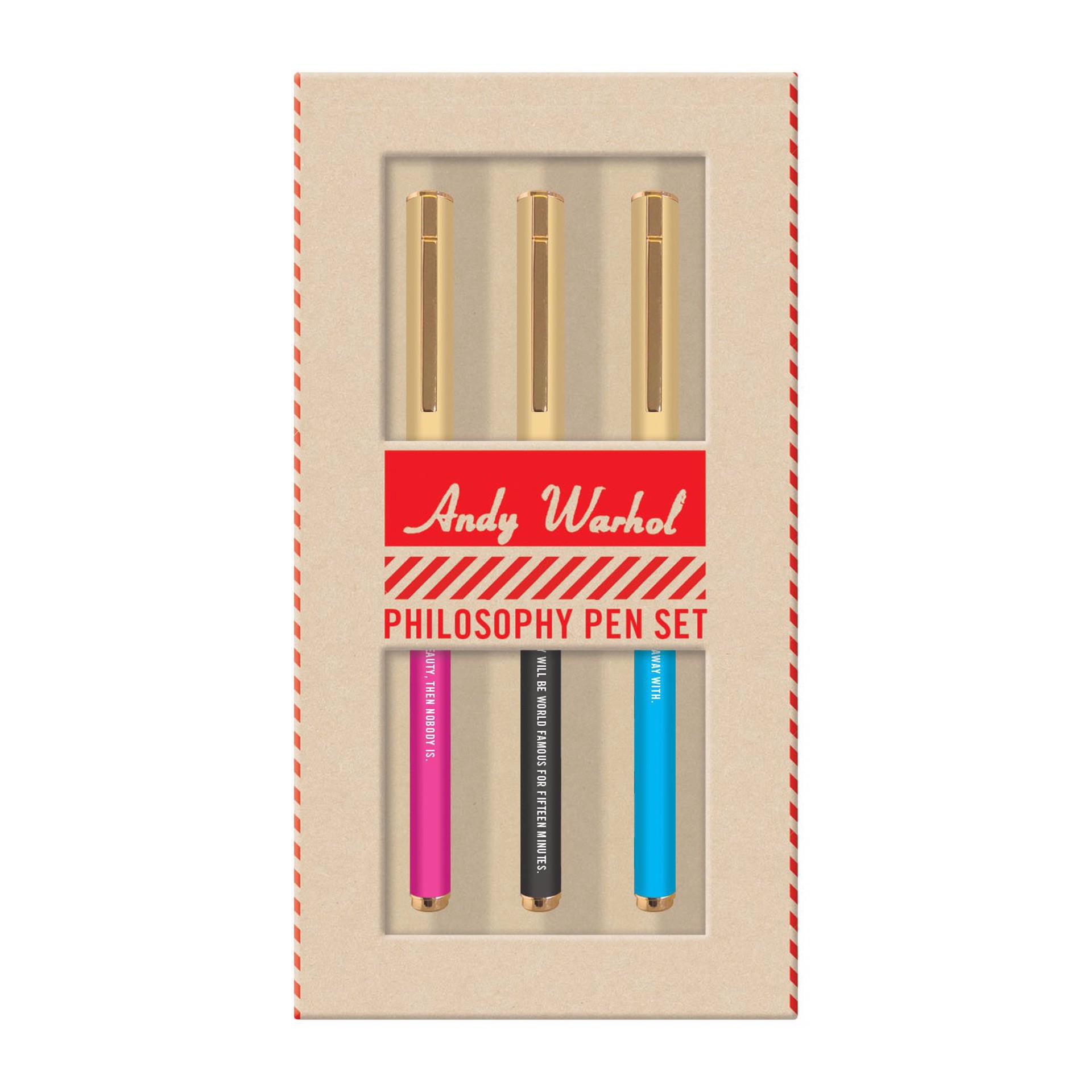 Andy Warhol Philosophy Pen Set by Andy Warhol
