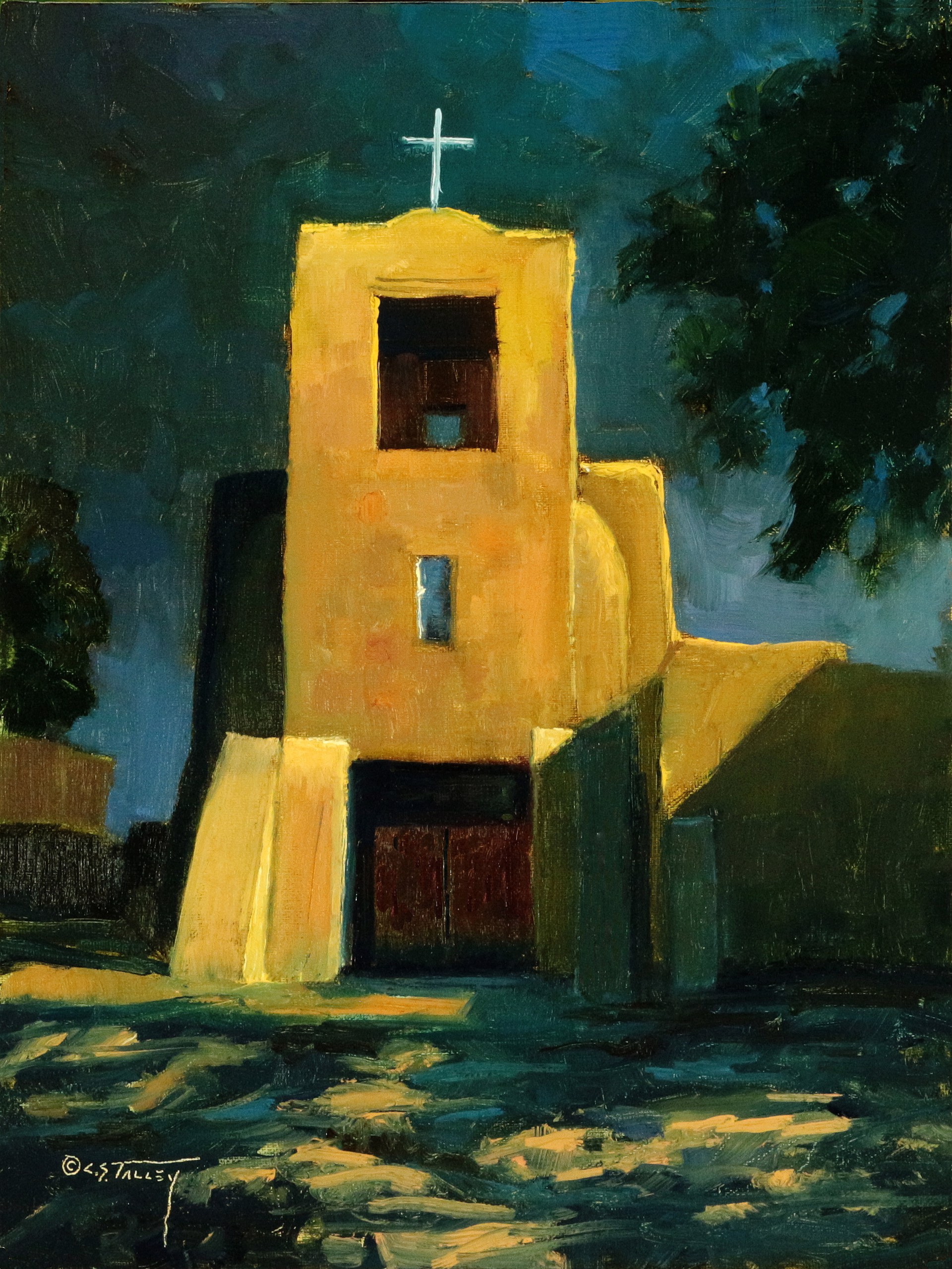 Viejo San Miguel (Old Saint Michael) by C. S. Talley