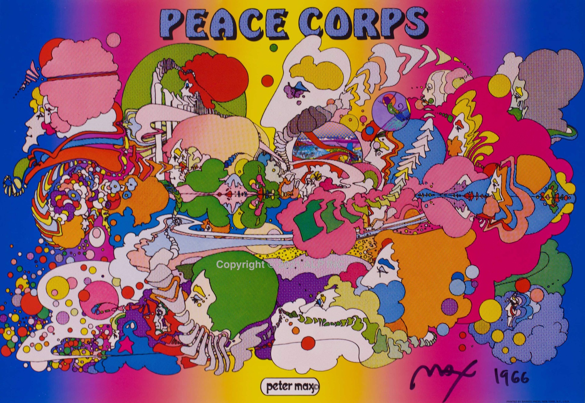 Peace Corps by Peter Max