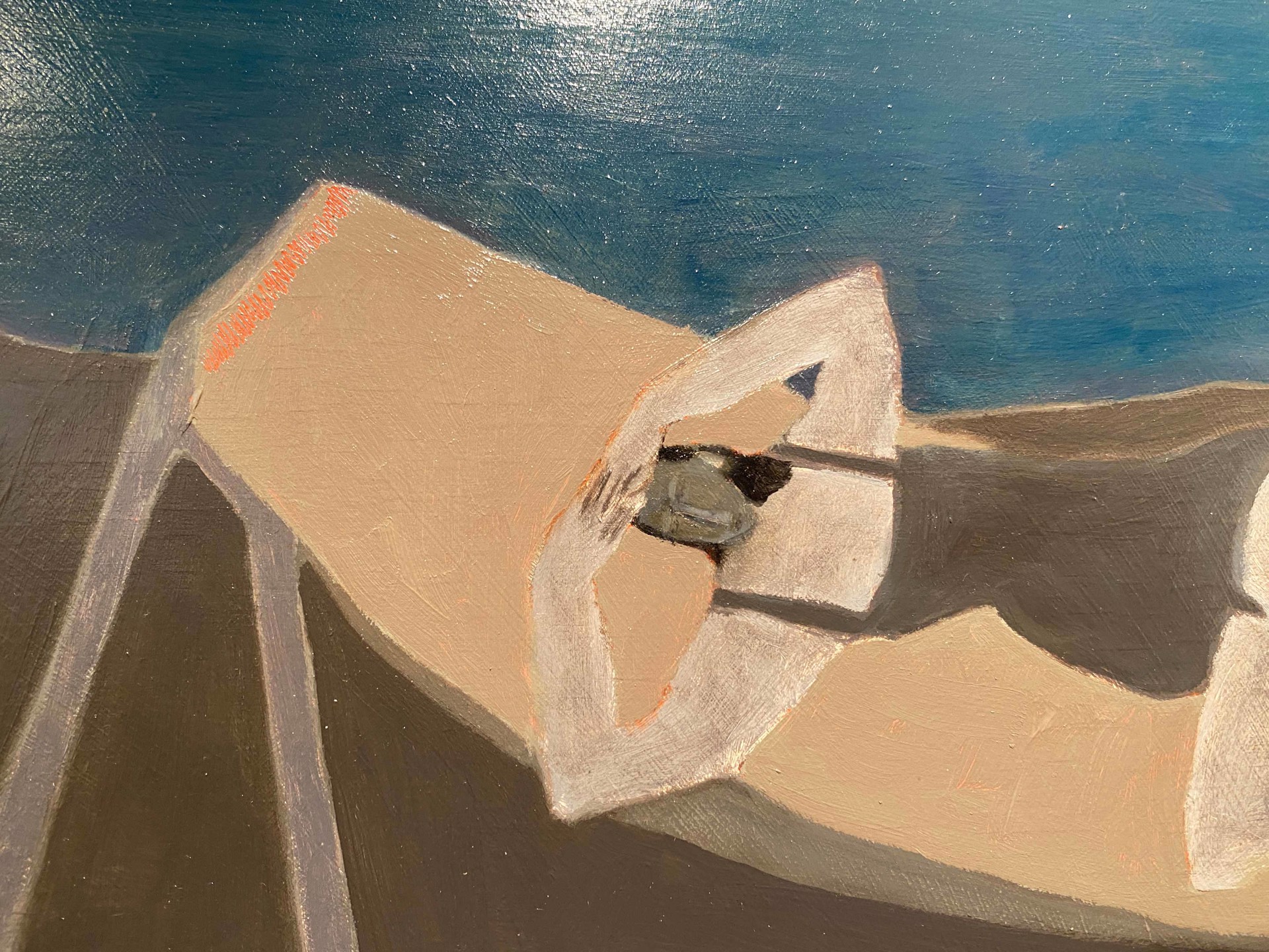 Shoreline and Hammock by Gigi Mills