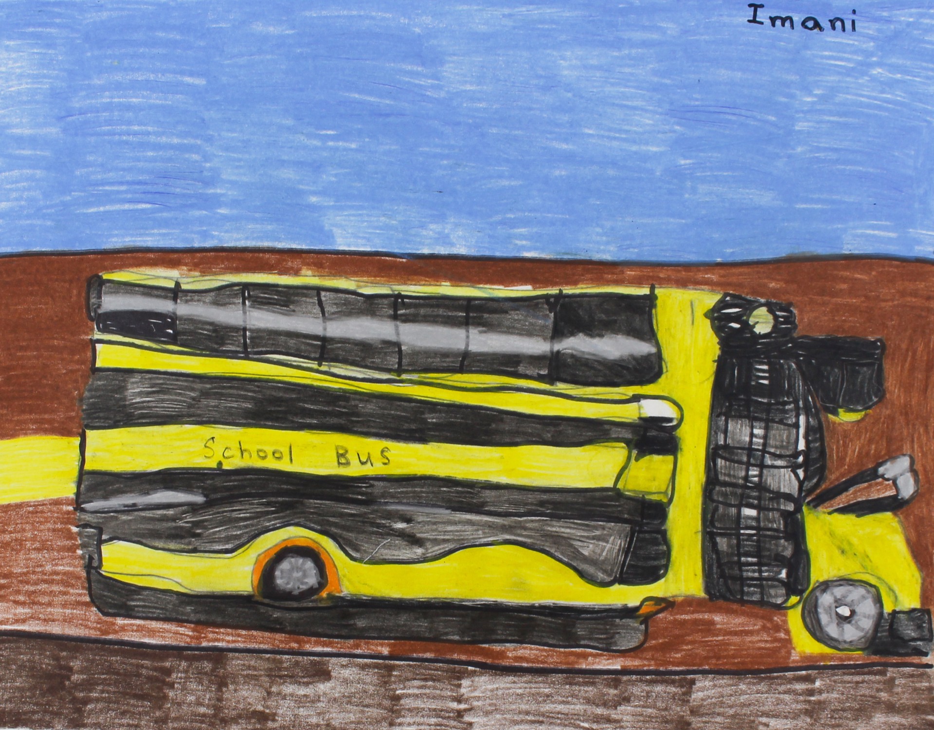 School Bus by Imani Turner
