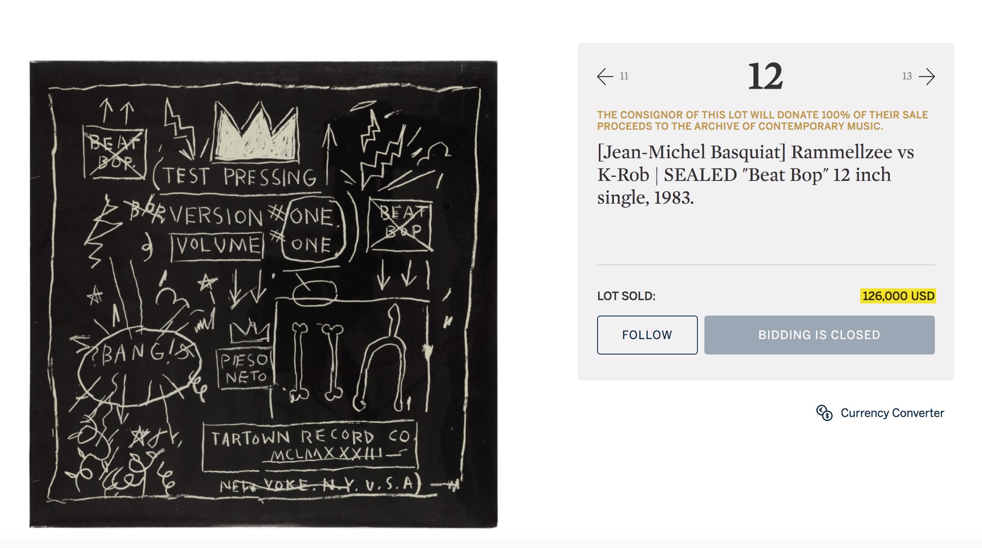 The Offs by Jean-Michel Basquiat