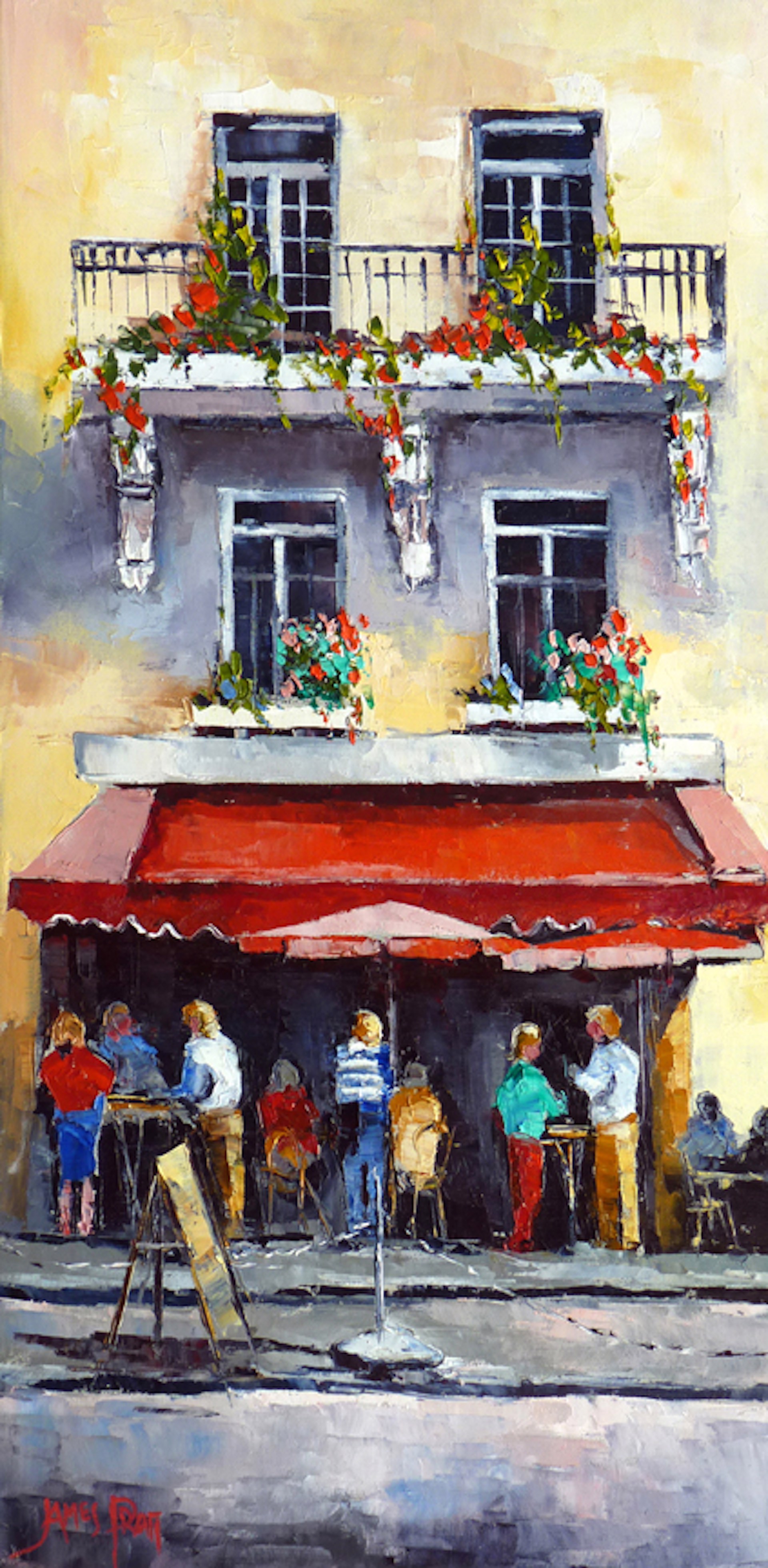 La Fontaine Cafe by James Pratt