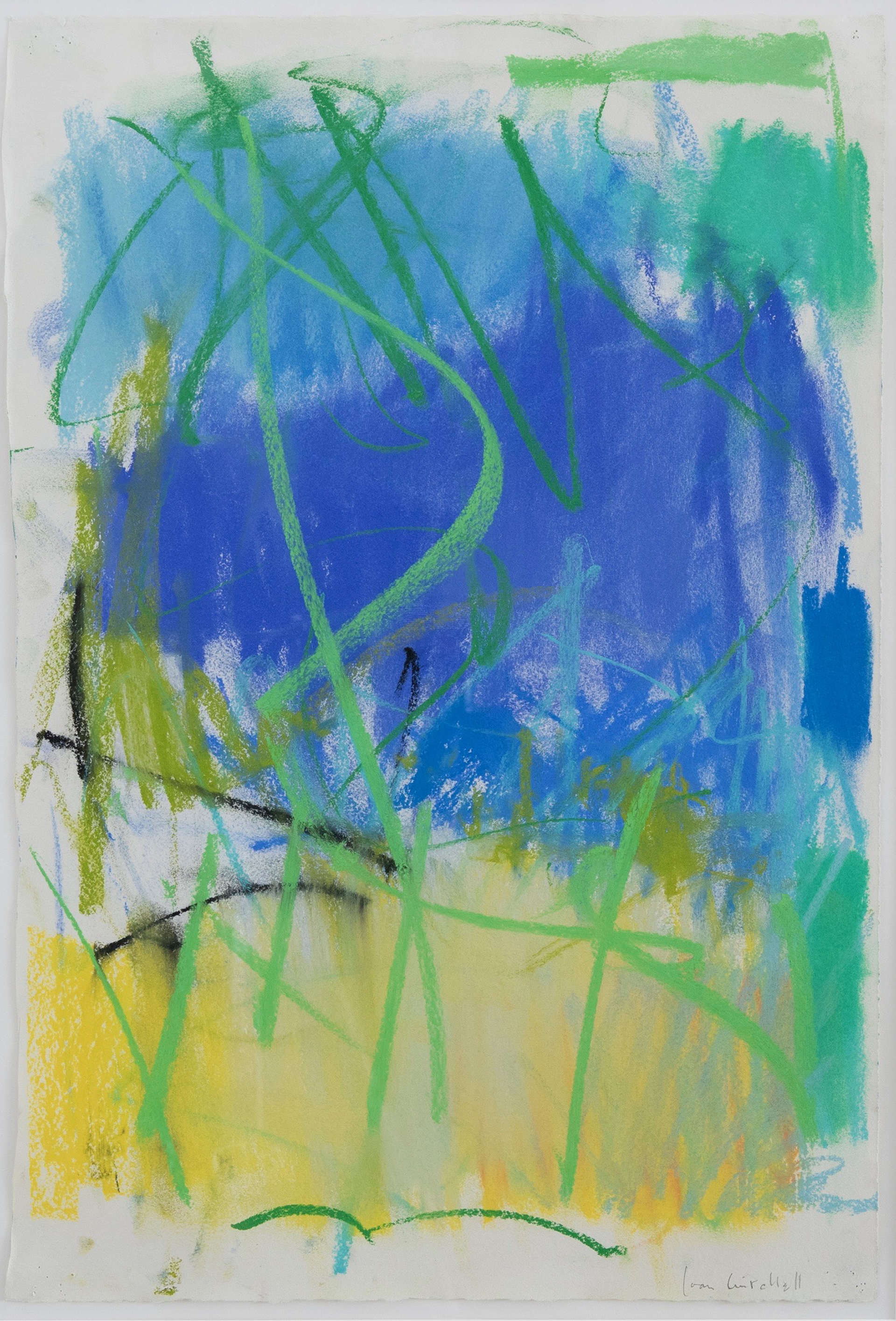 Untitled, Blue by Joan Mitchell (b. 1926 - 1992)