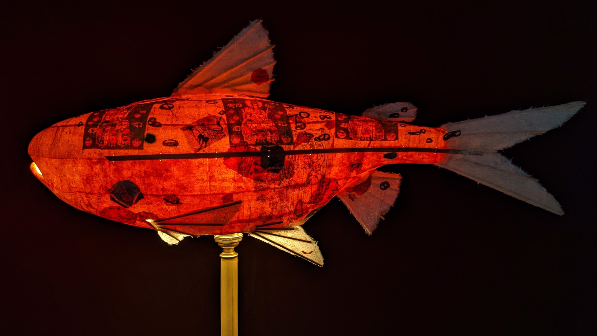 Red Prayer Salmon by Elaine Hanowell
