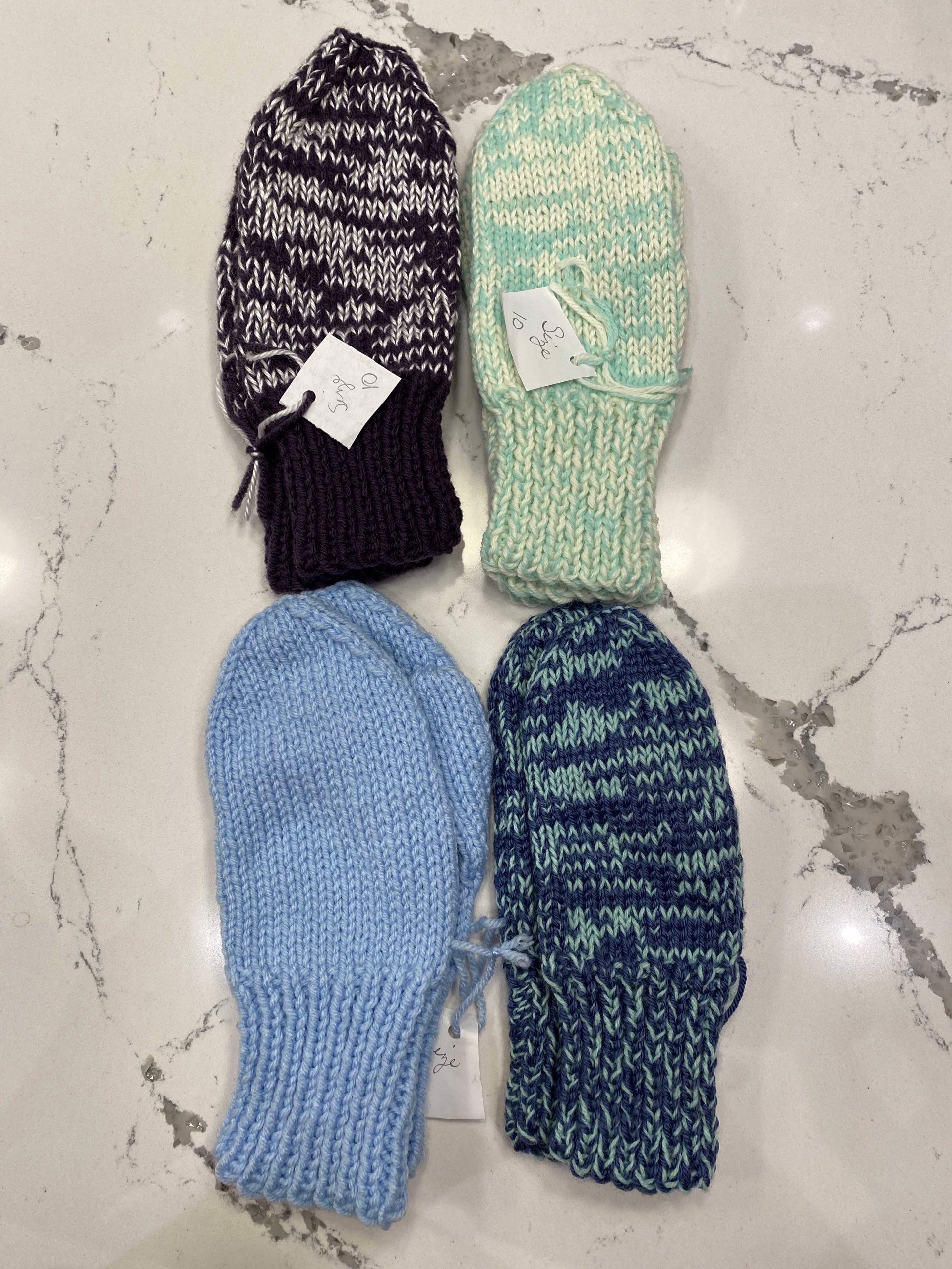Handmade Mittens - Size 10 by Cathy Miller