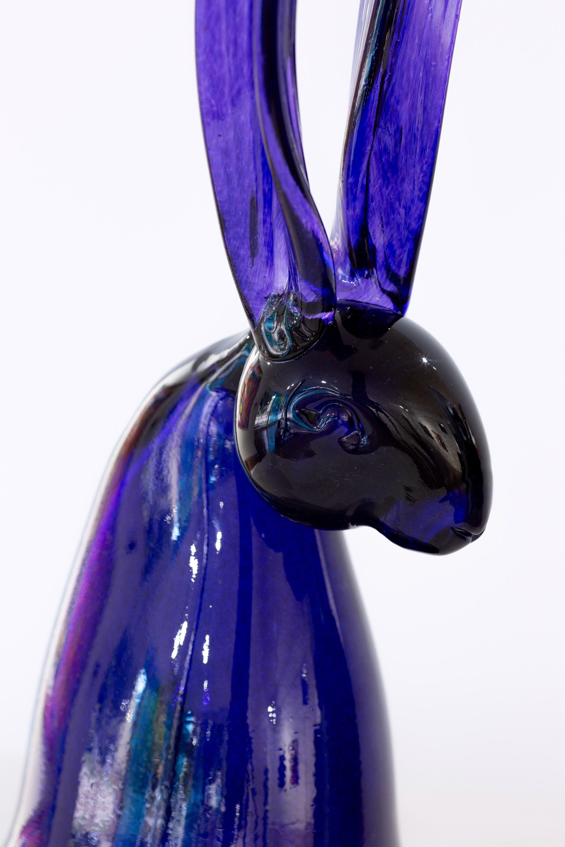 Indigo Bunny by Hunt Slonem