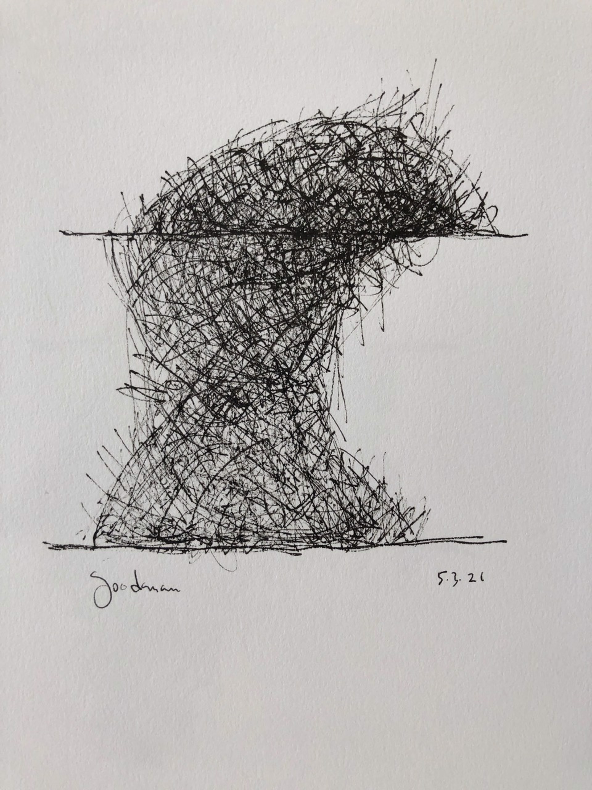Abstract no.2, 2021 by John Goodman