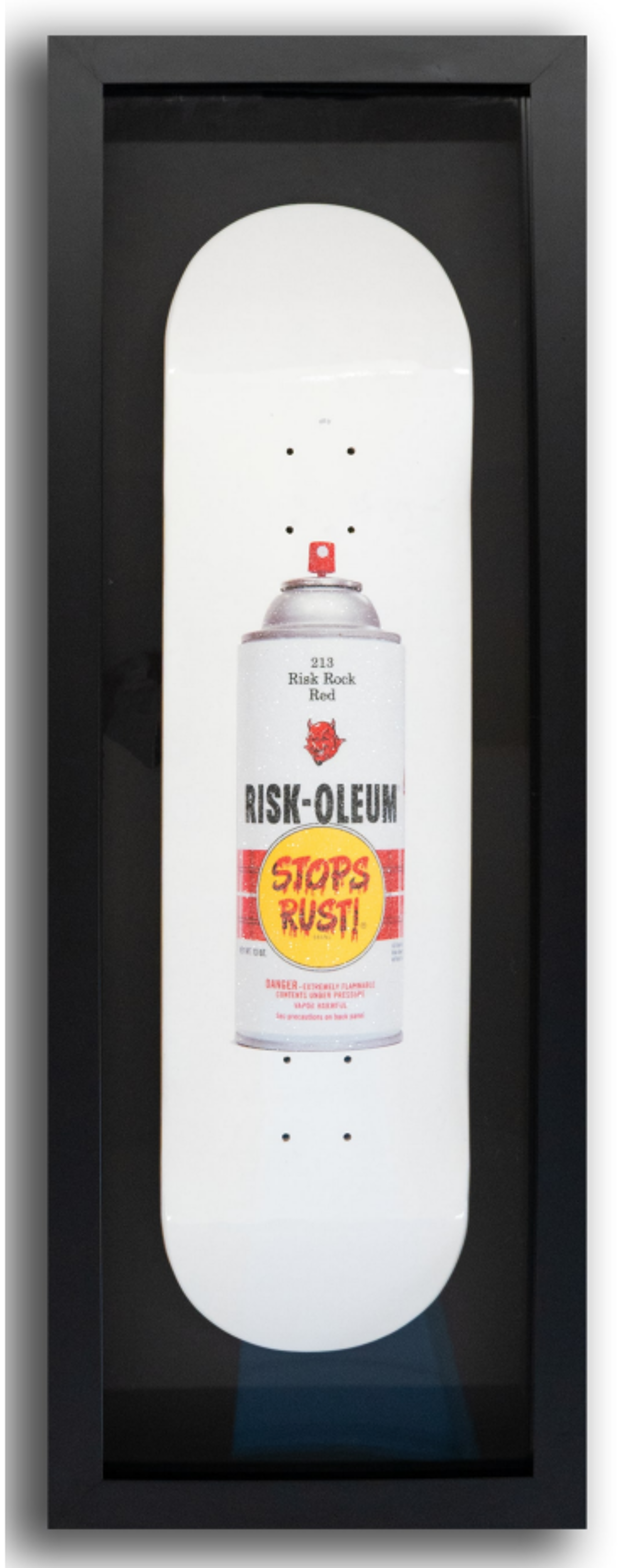 Riskoleum Can Stake deck (Diamond Dusted) by RISK