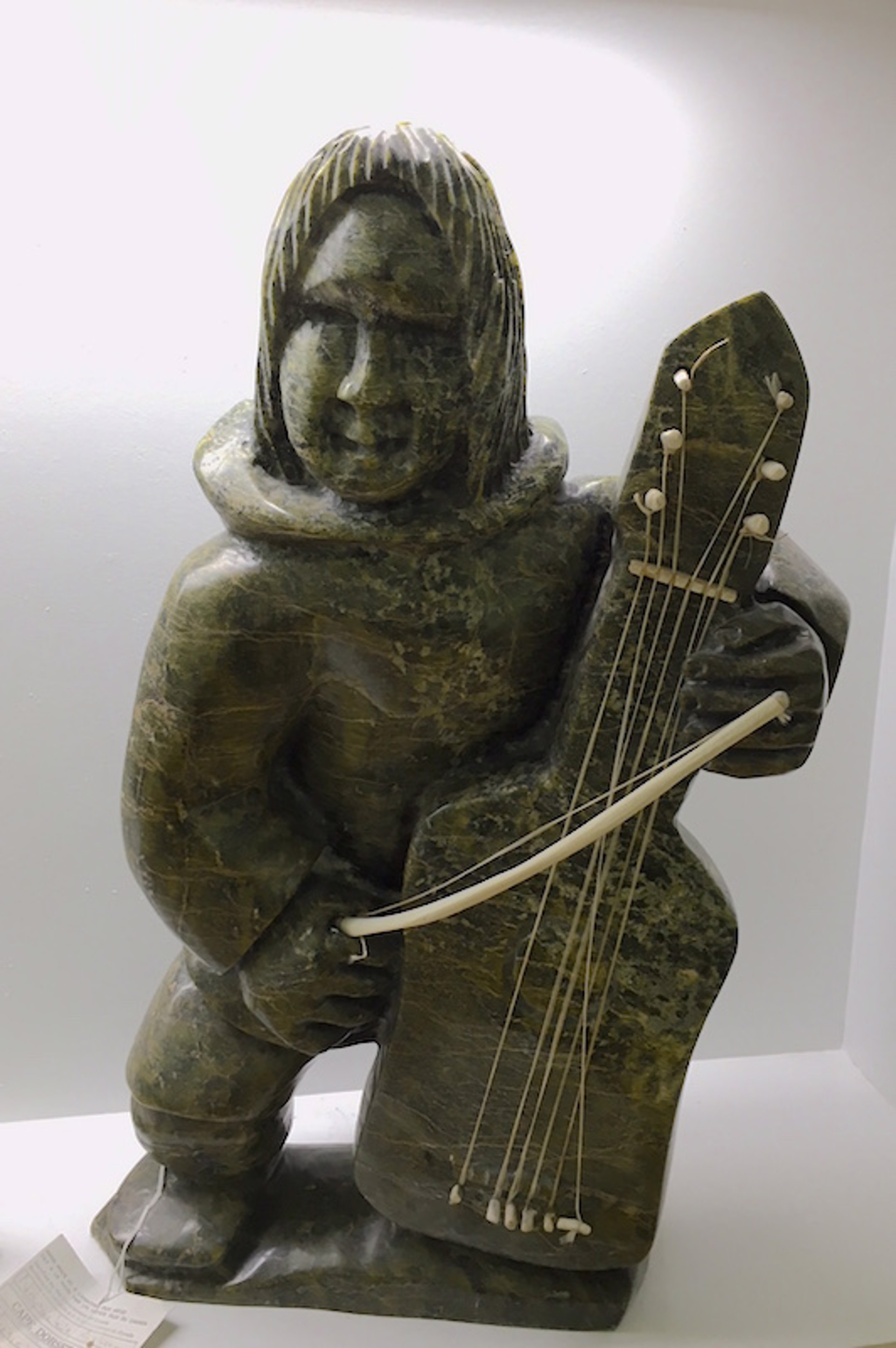 Inuit: Musician by Napachie Ashoona