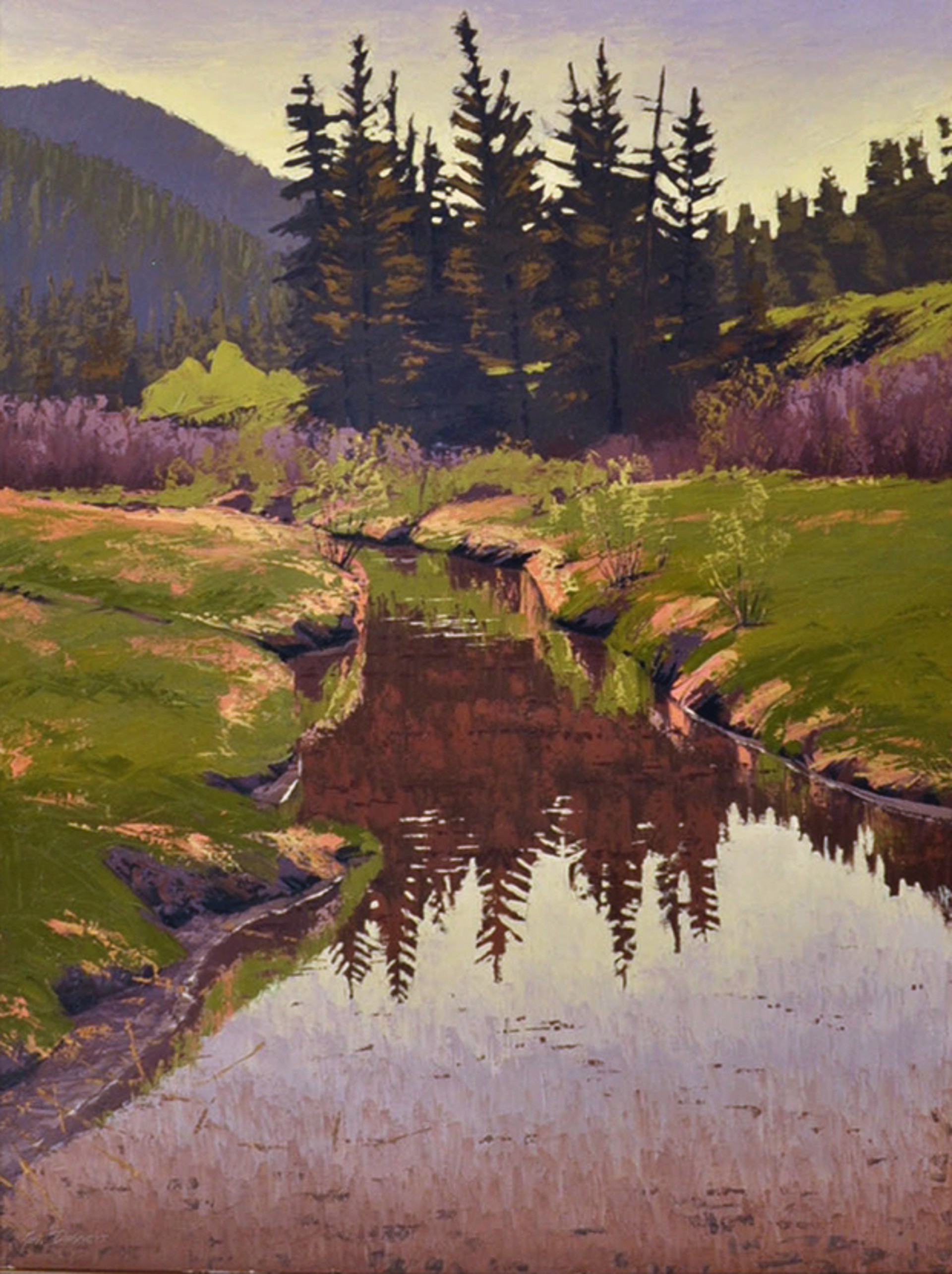 Morning in the Meadow by Ken Daggett