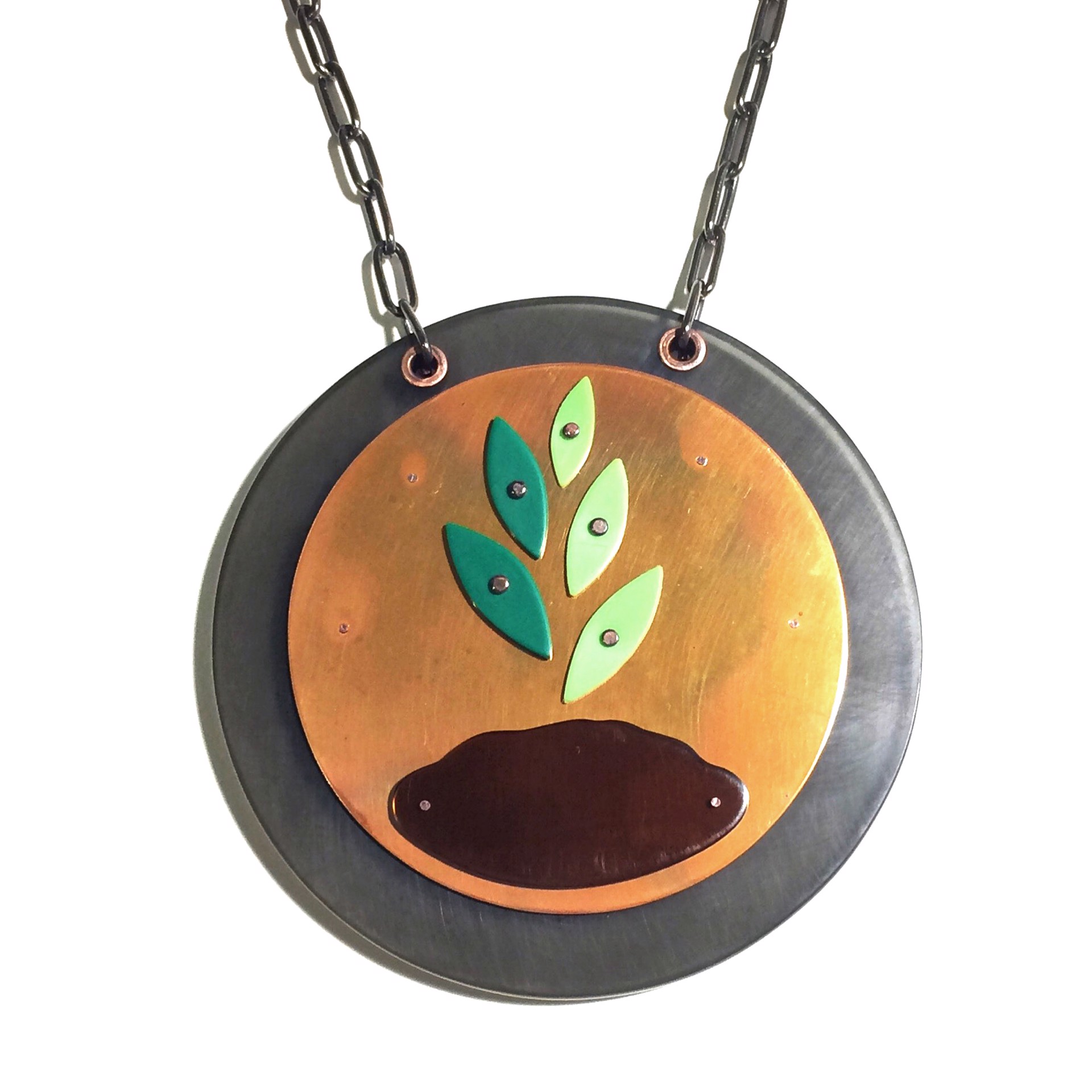 Bootes Medallion (necklace) by Tabitha Ott