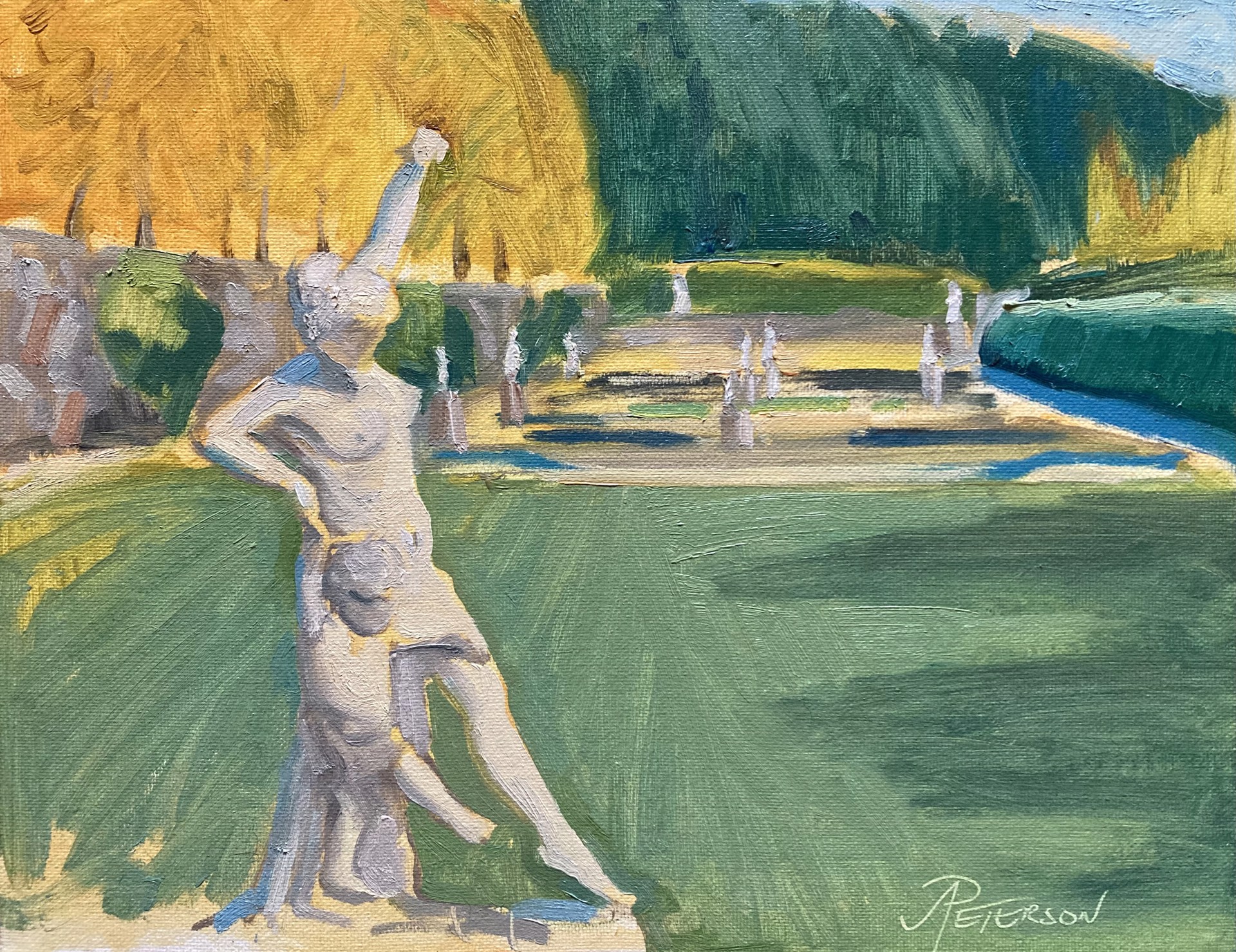 Italian Gardens, Study, Biltmore by Amy R. Peterson